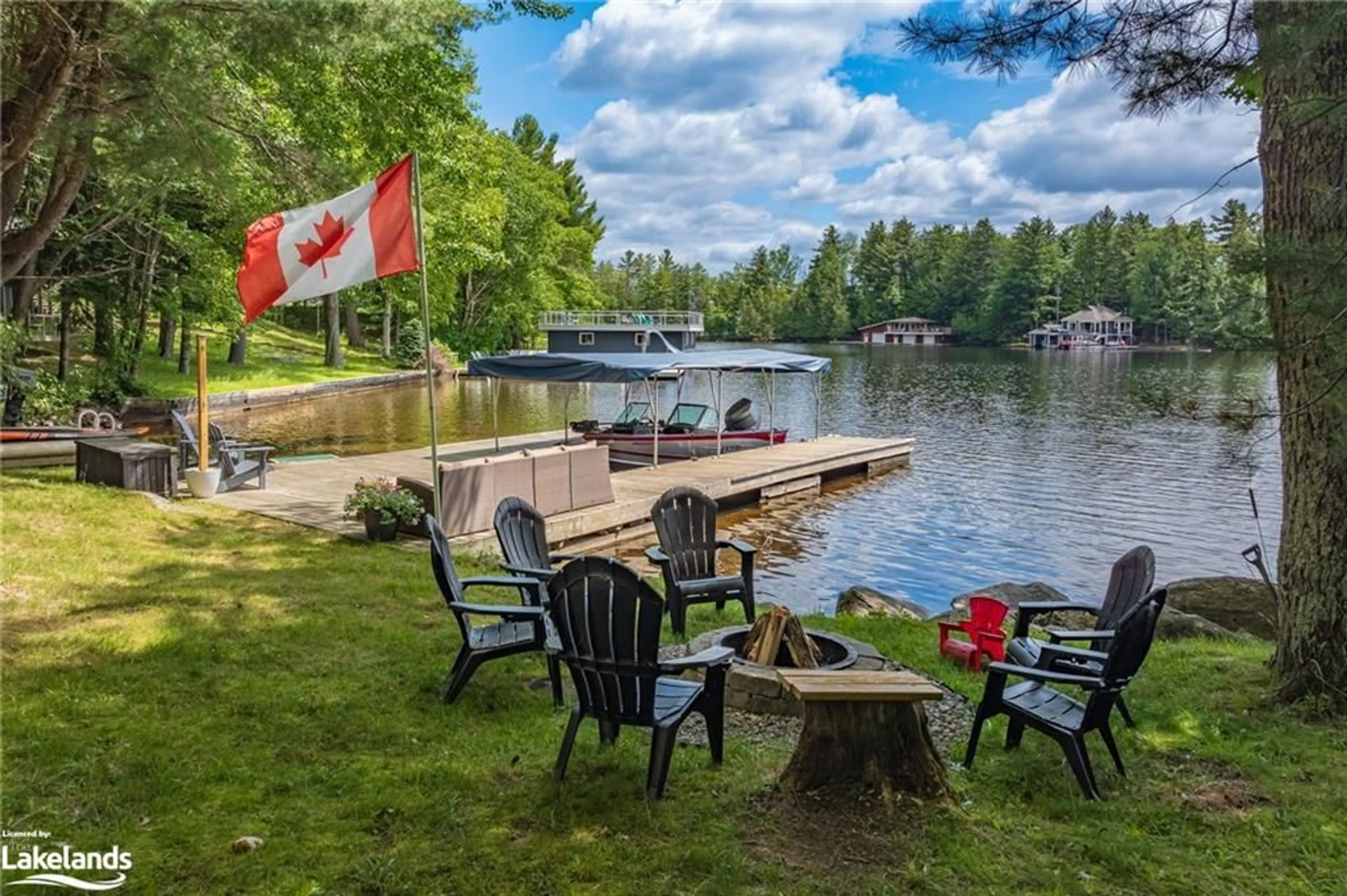 Patio for 1516 Mortimer's Point Rd, Port Carling Ontario P0B 1J0