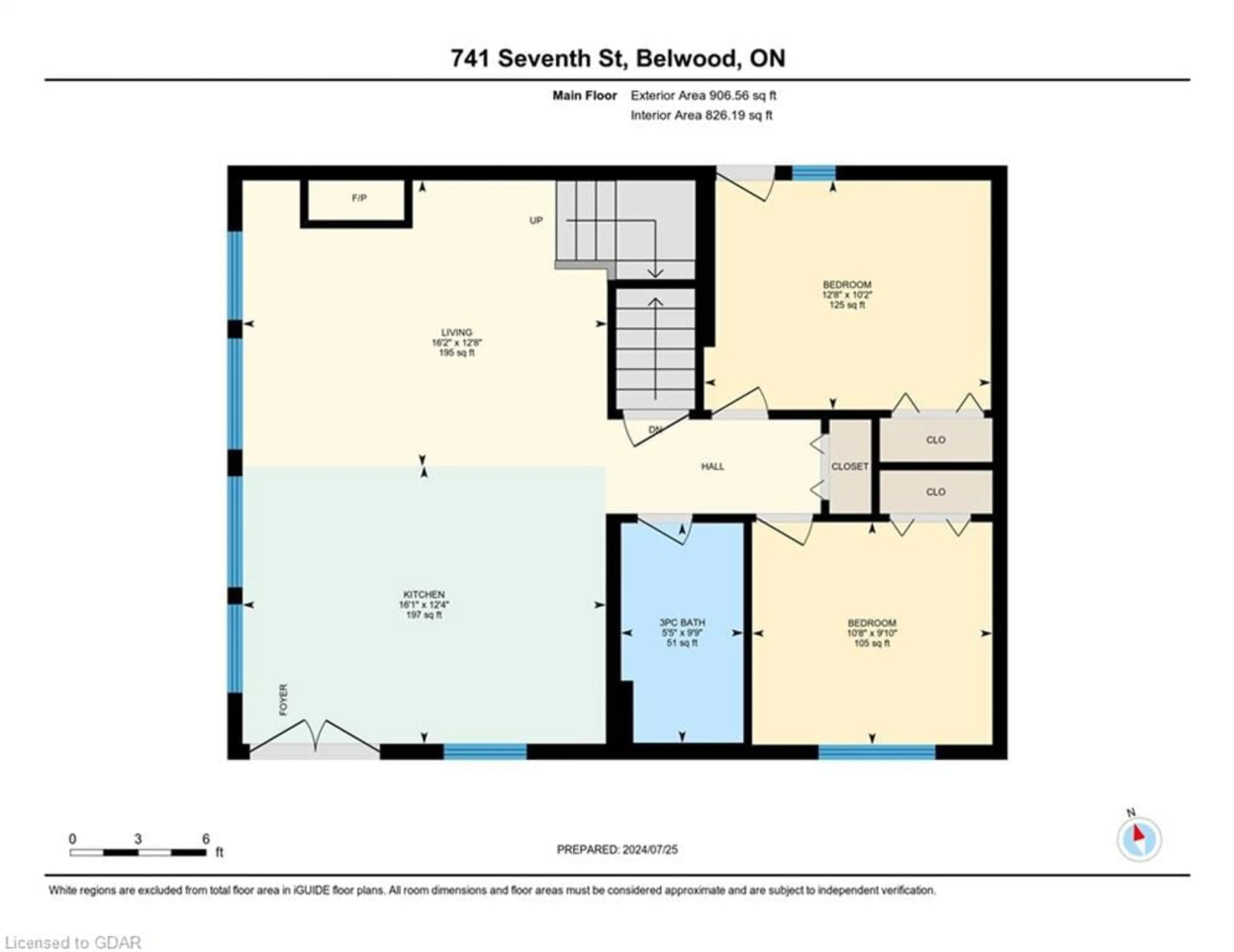 Floor plan for 741 7th St, Belwood Ontario N0B 1J0