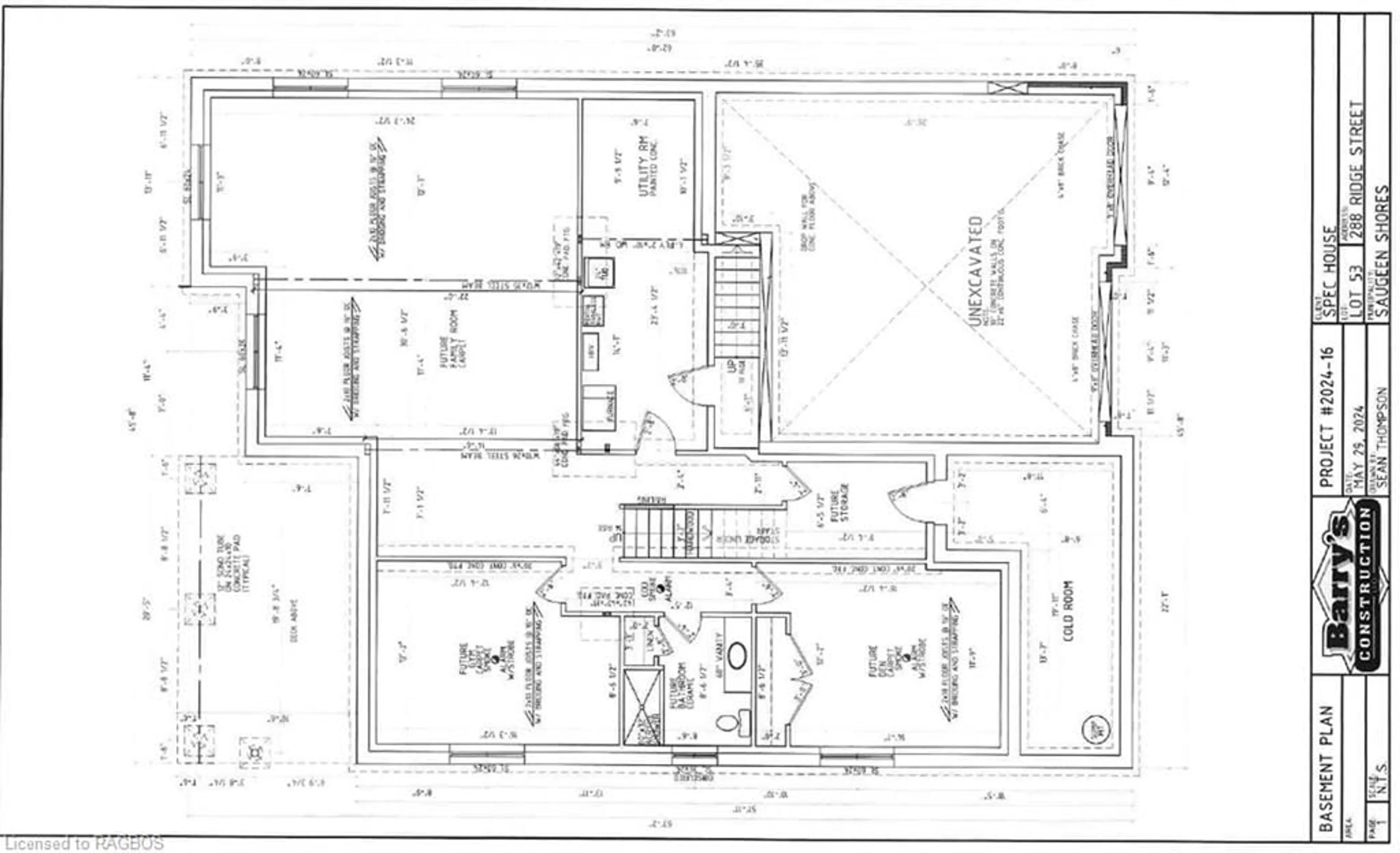 Floor plan for 288 Ridge St, Port Elgin Ontario N0H 2C3