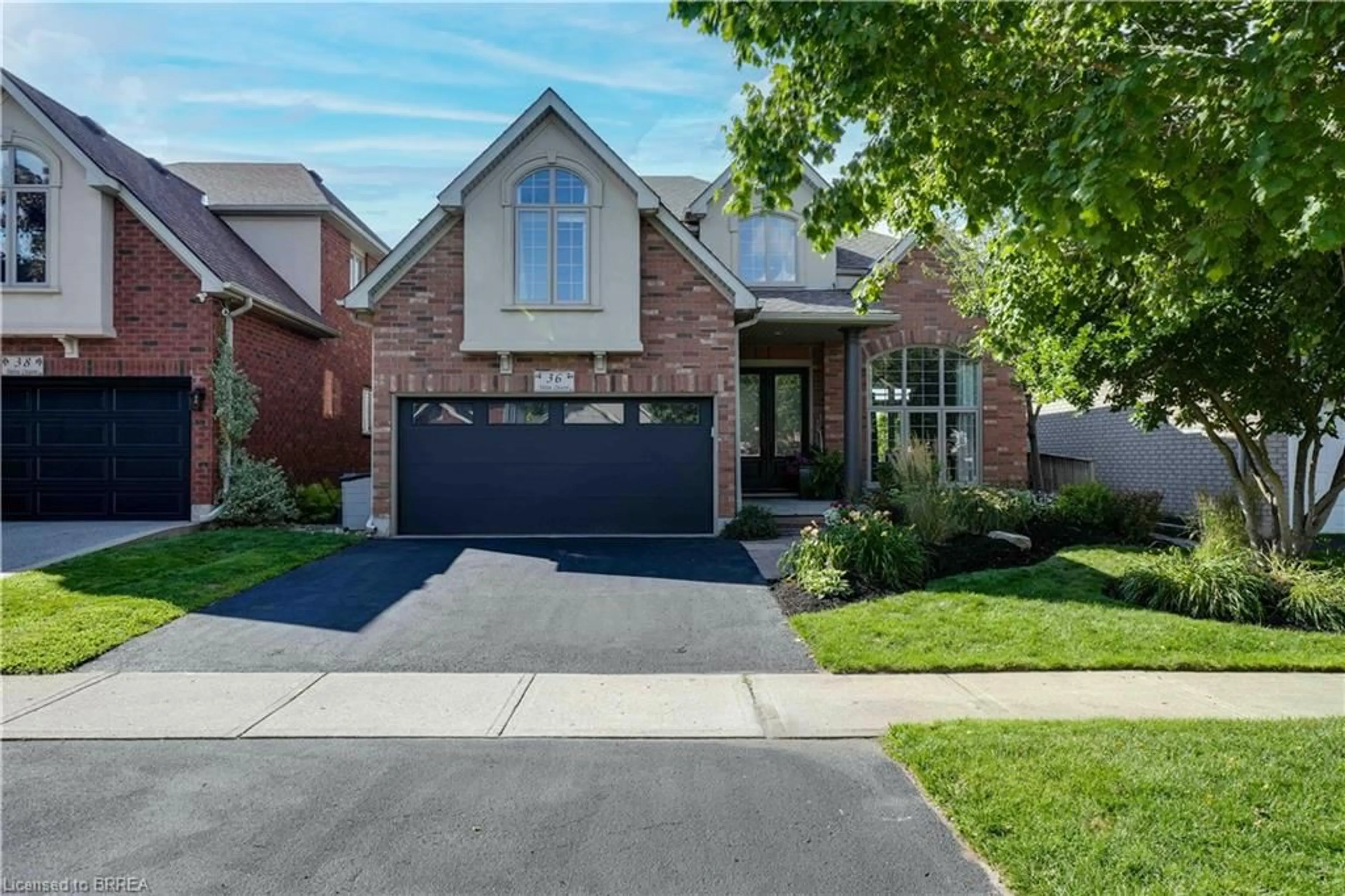 Home with brick exterior material for 36 Varley Cres, Brantford Ontario N3R 7Z7