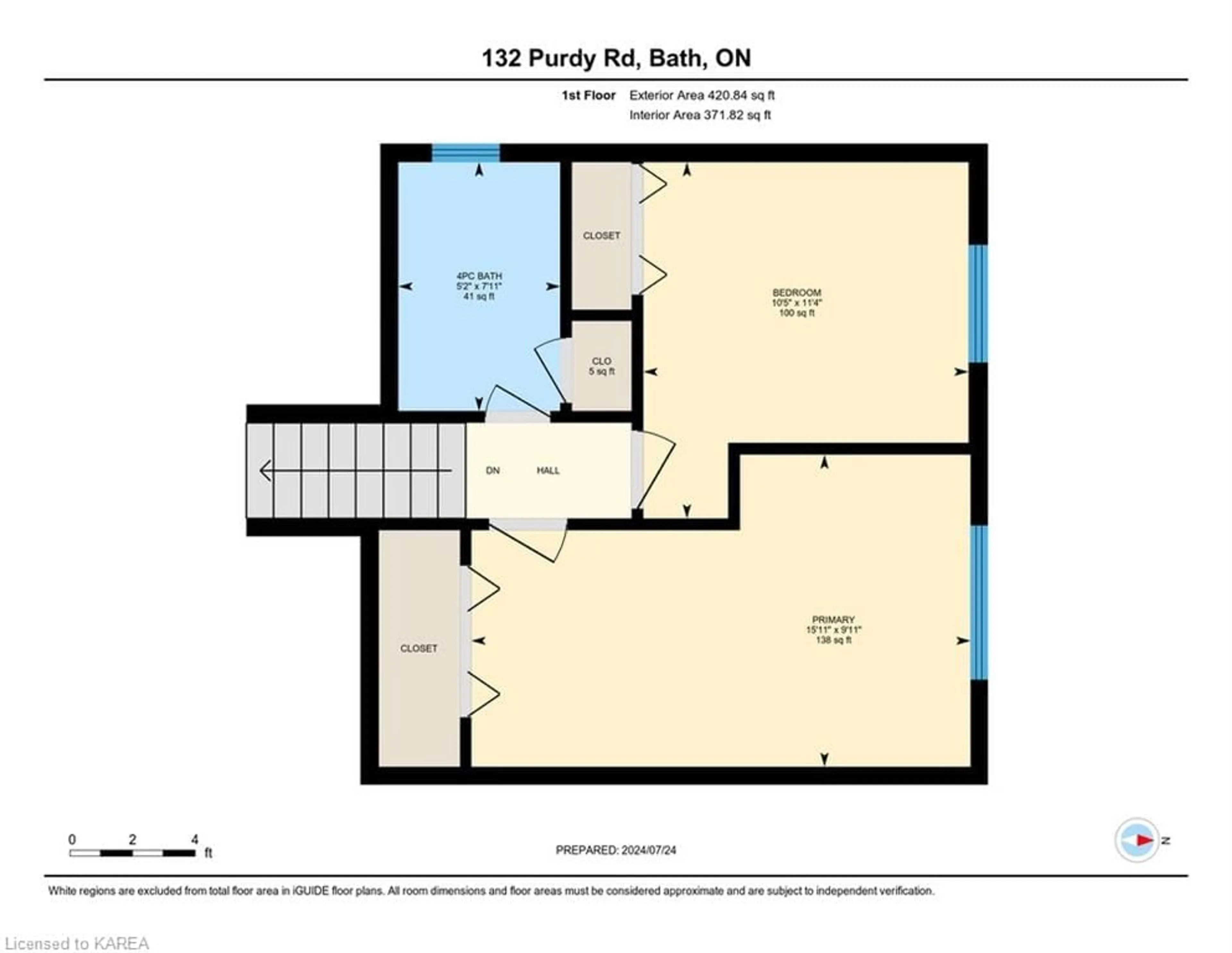 Floor plan for 132 Purdy Rd, Loyalist Township Ontario K0H 1G0