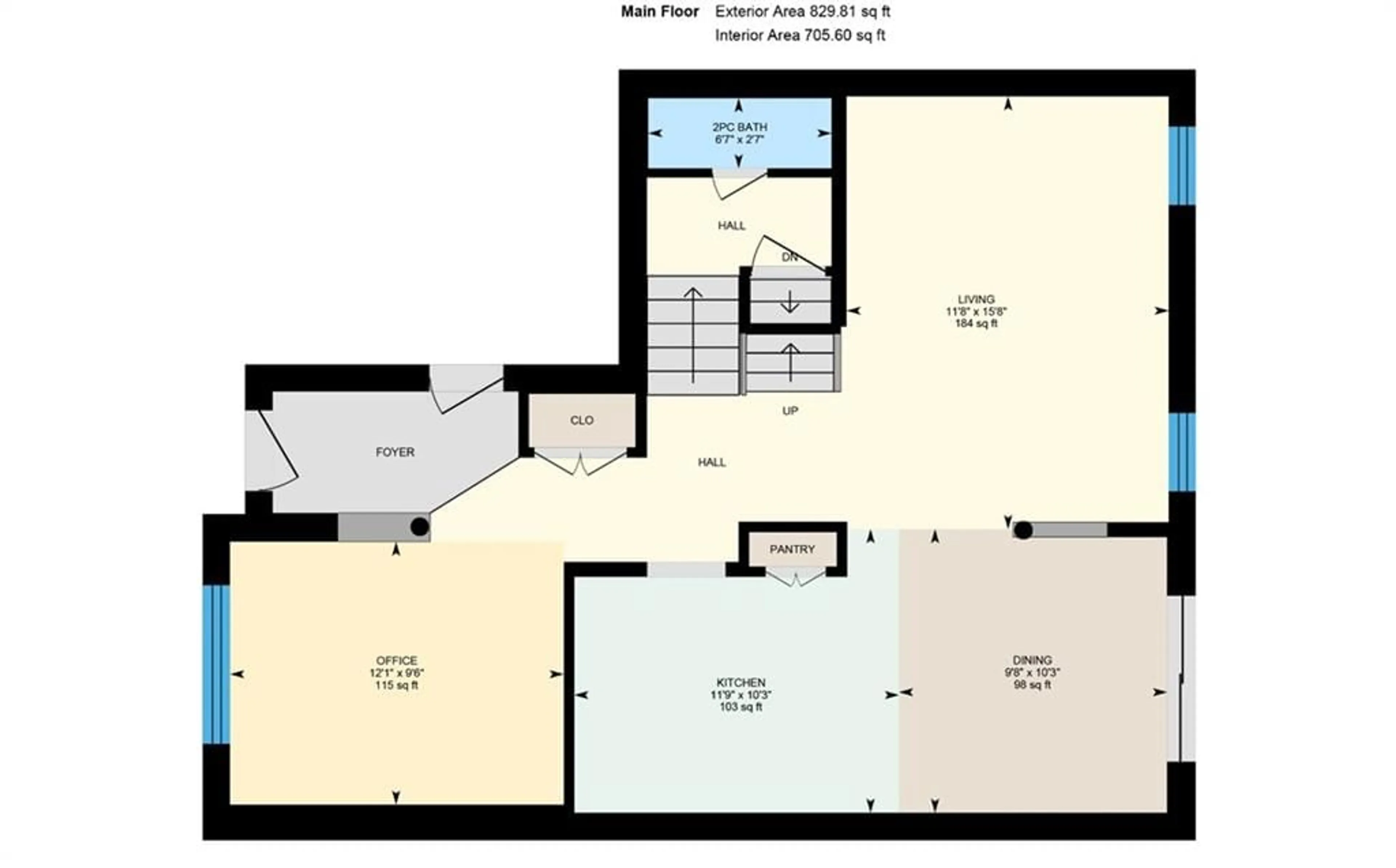 Floor plan for 277 Greenwood Drive, Angus Ontario L3W 0E9