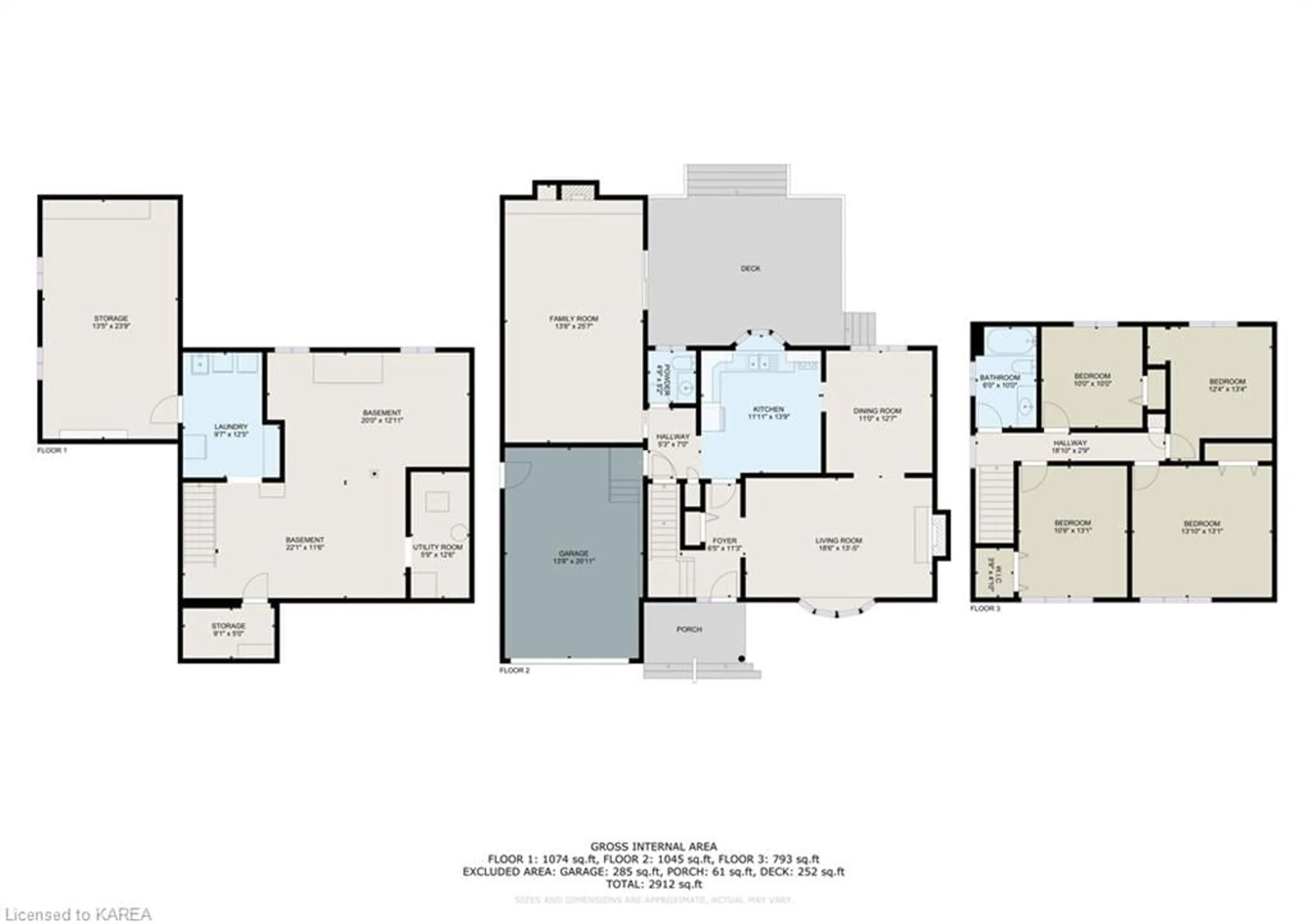 Floor plan for 846 Nordic Ave, Kingston Ontario K7M 4T1