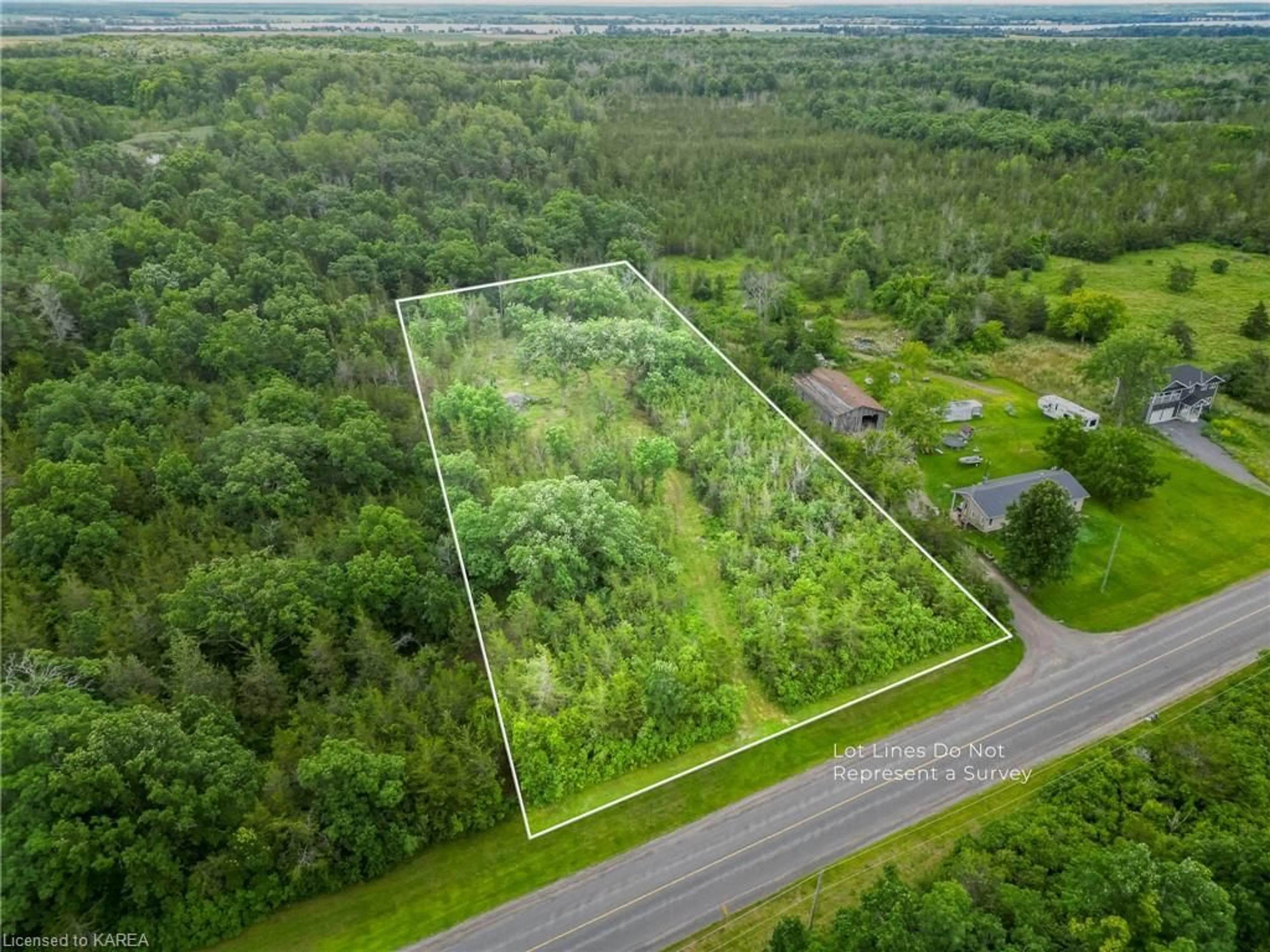 Forest view for PART LOT 18 CON County Rd 9, Napanee Ontario K7R 3K8