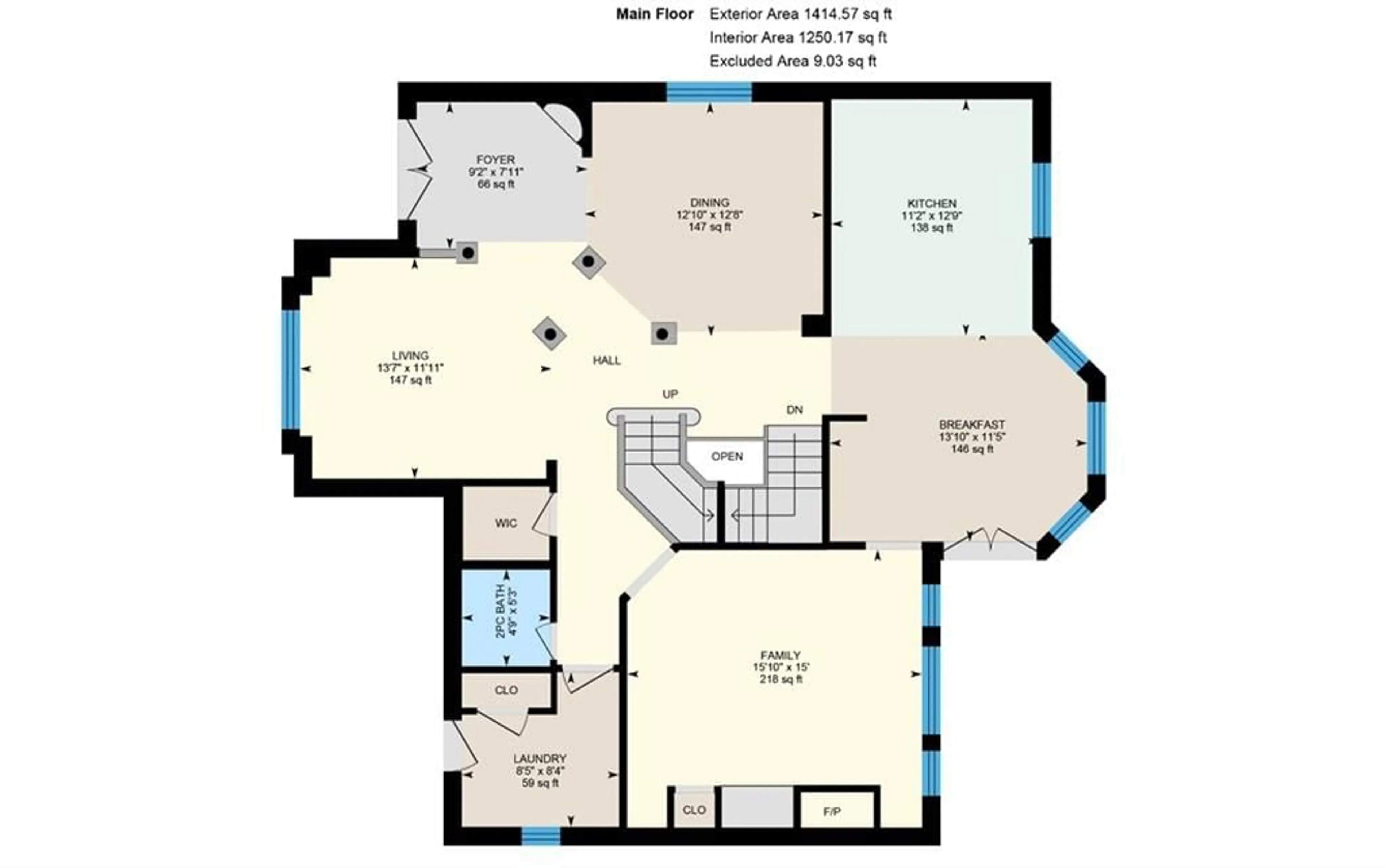 Floor plan for 30 Birkhall Pl, Barrie Ontario L4N 0K6