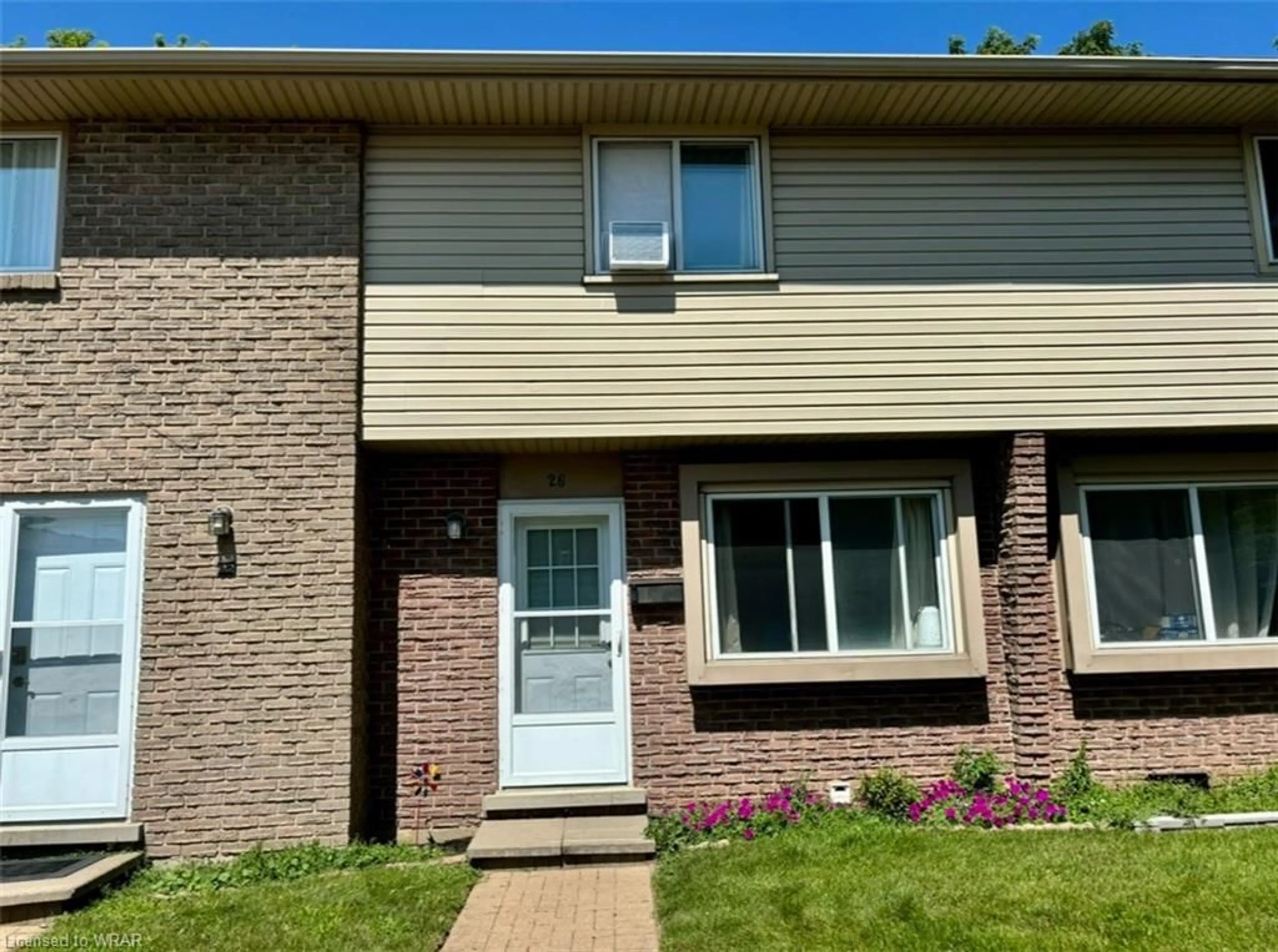 A pic from exterior of the house or condo for 293 Fairway Rd #26, Kitchener Ontario N2A 2P1