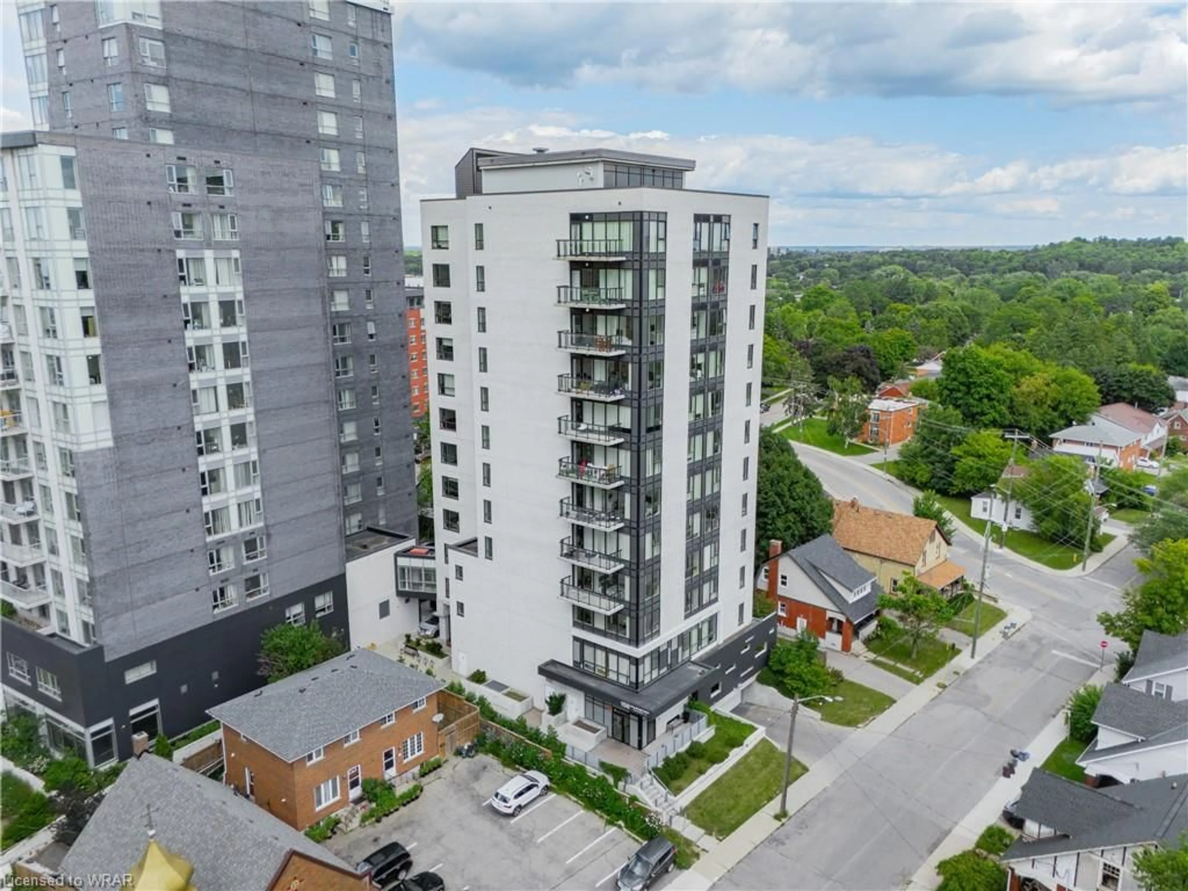 A pic from exterior of the house or condo for 158 King St #501, Waterloo Ontario N2J 0E5
