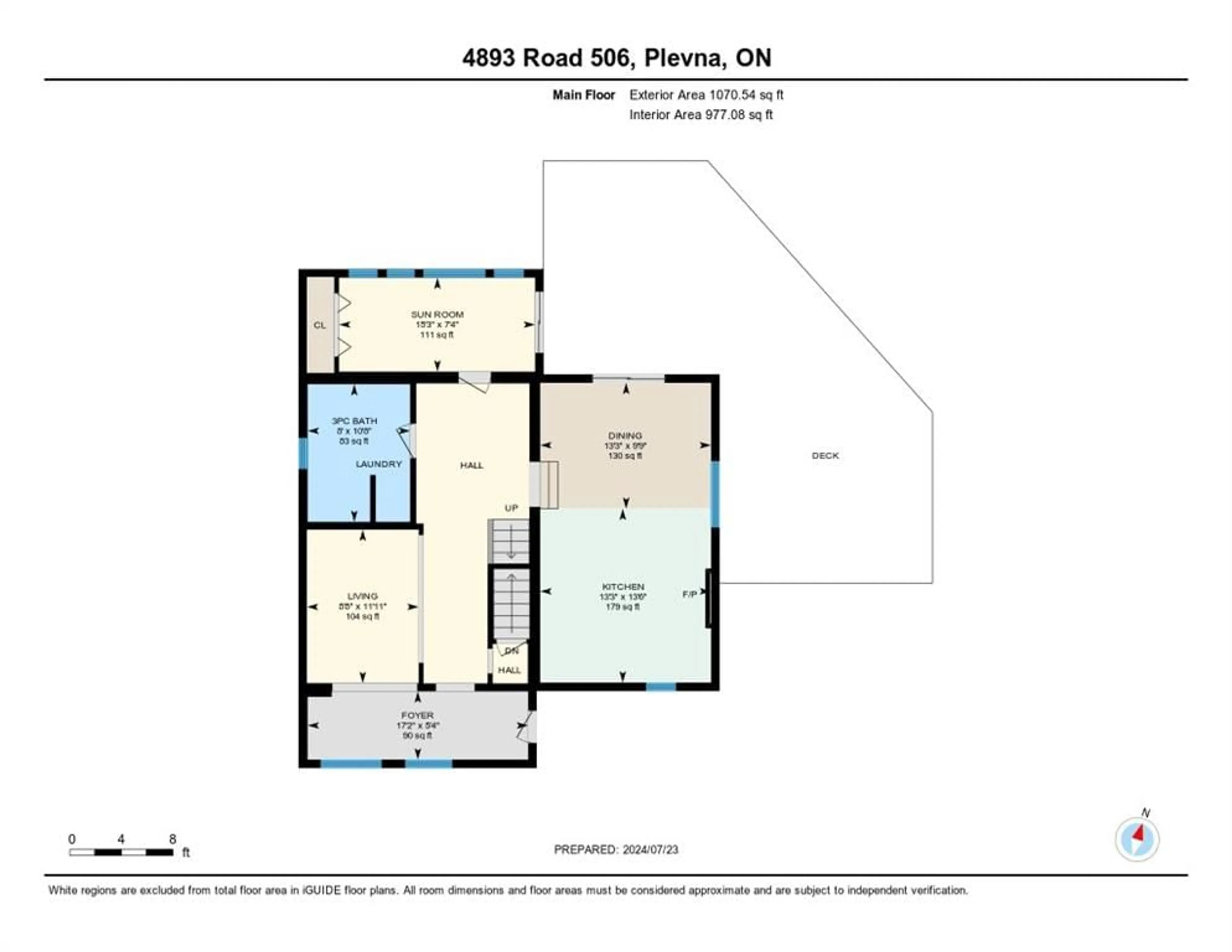 Floor plan for 4893 506 Rd, Cloyne Ontario K0H 1K0