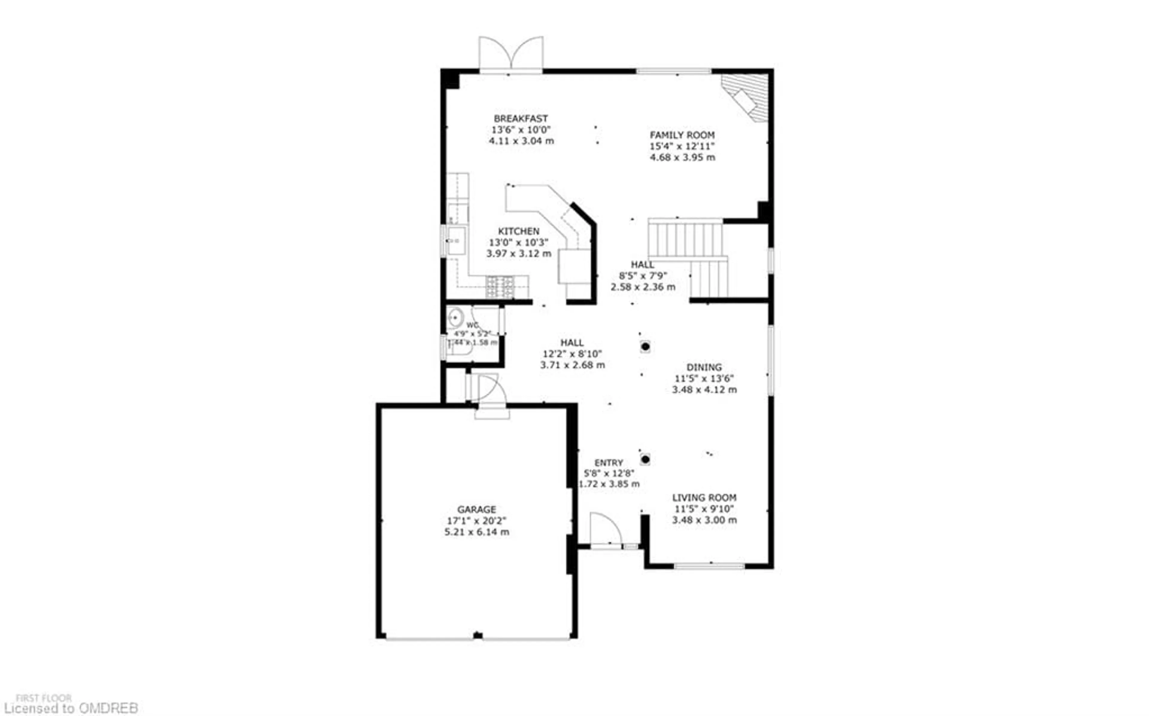 Floor plan for 25 Richdale Dr, Stoney Creek Ontario L8J 3X4