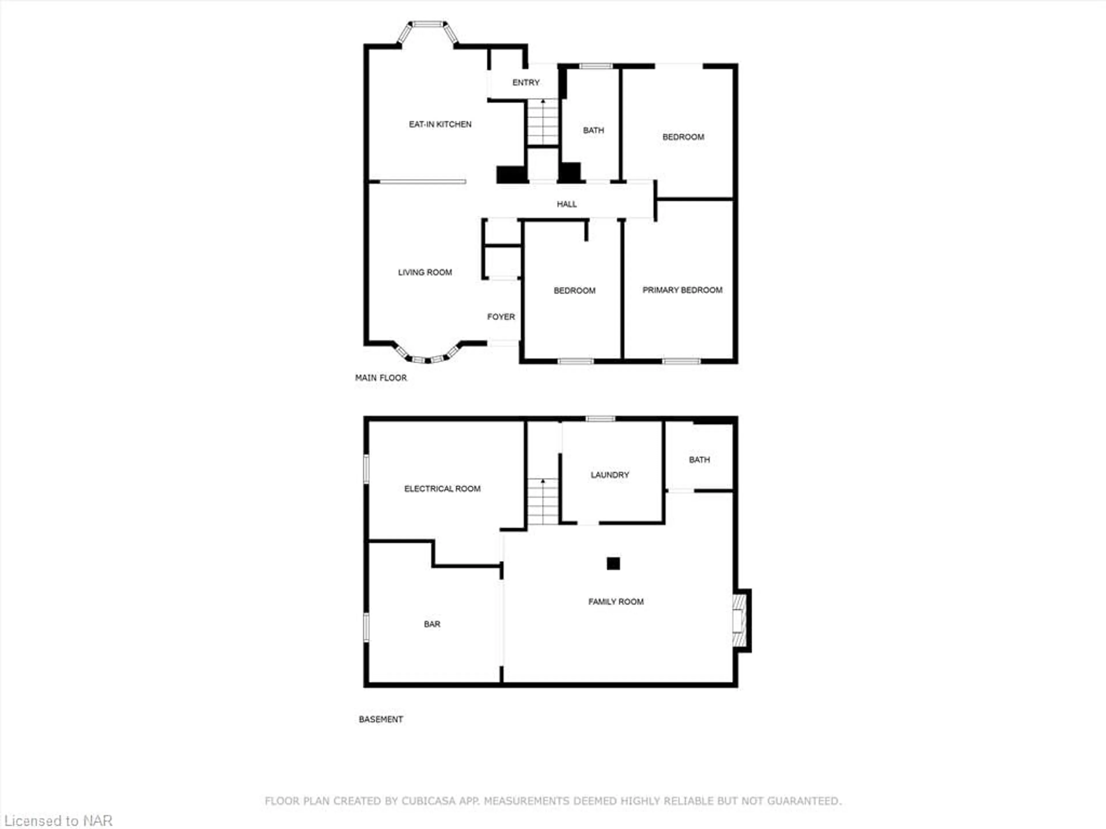 Floor plan for 112 Rockwood Ave, St. Catharines Ontario L2P 3R8
