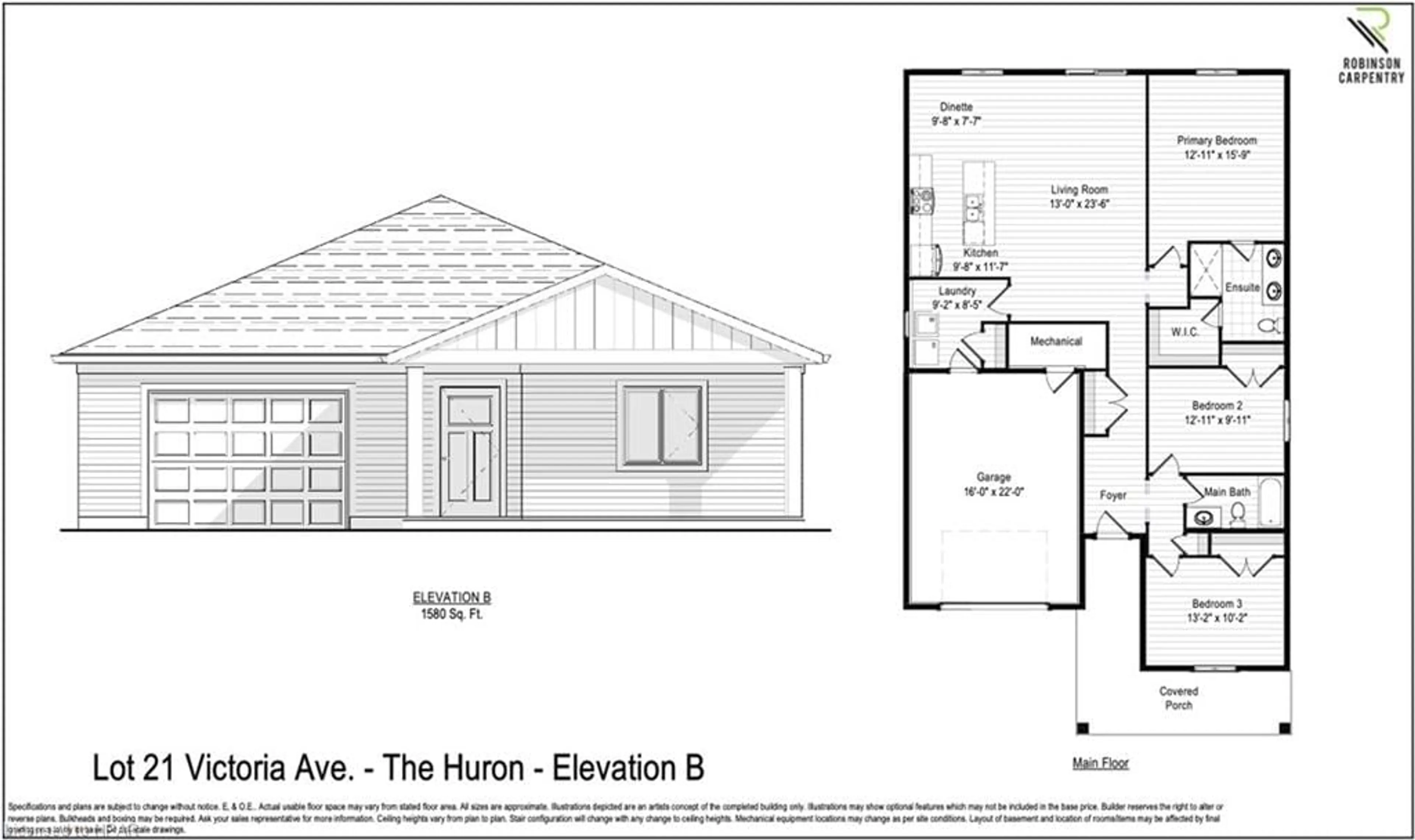 Floor plan for 133 Victoria Ave, Crediton Ontario N0M 1M0