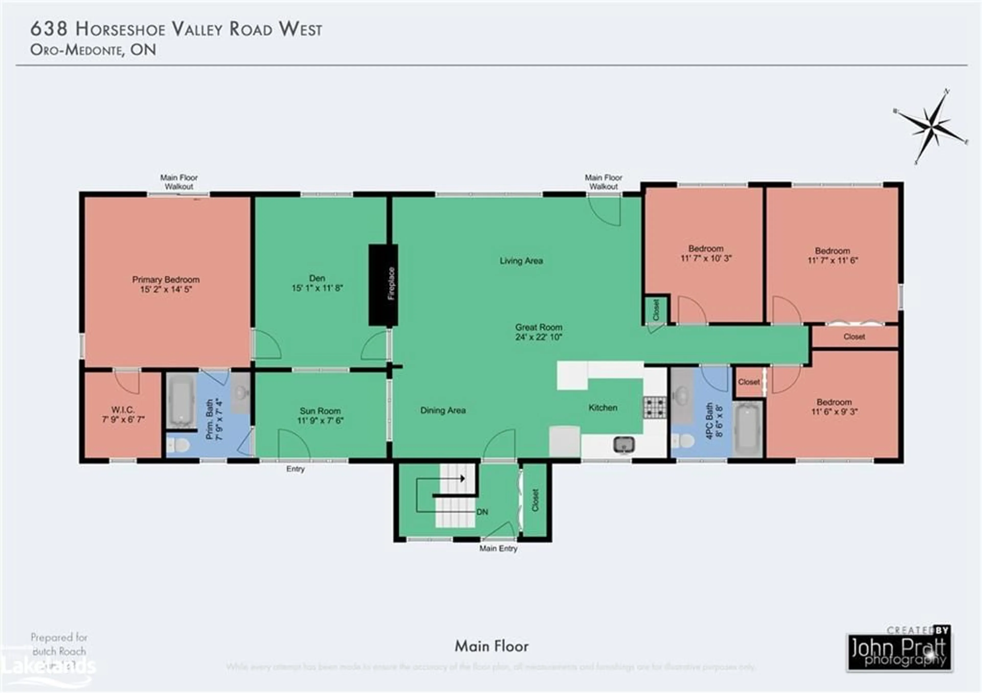 Floor plan for 638 Horseshoe Valley Rd, Coldwater Ontario L0K 1E0