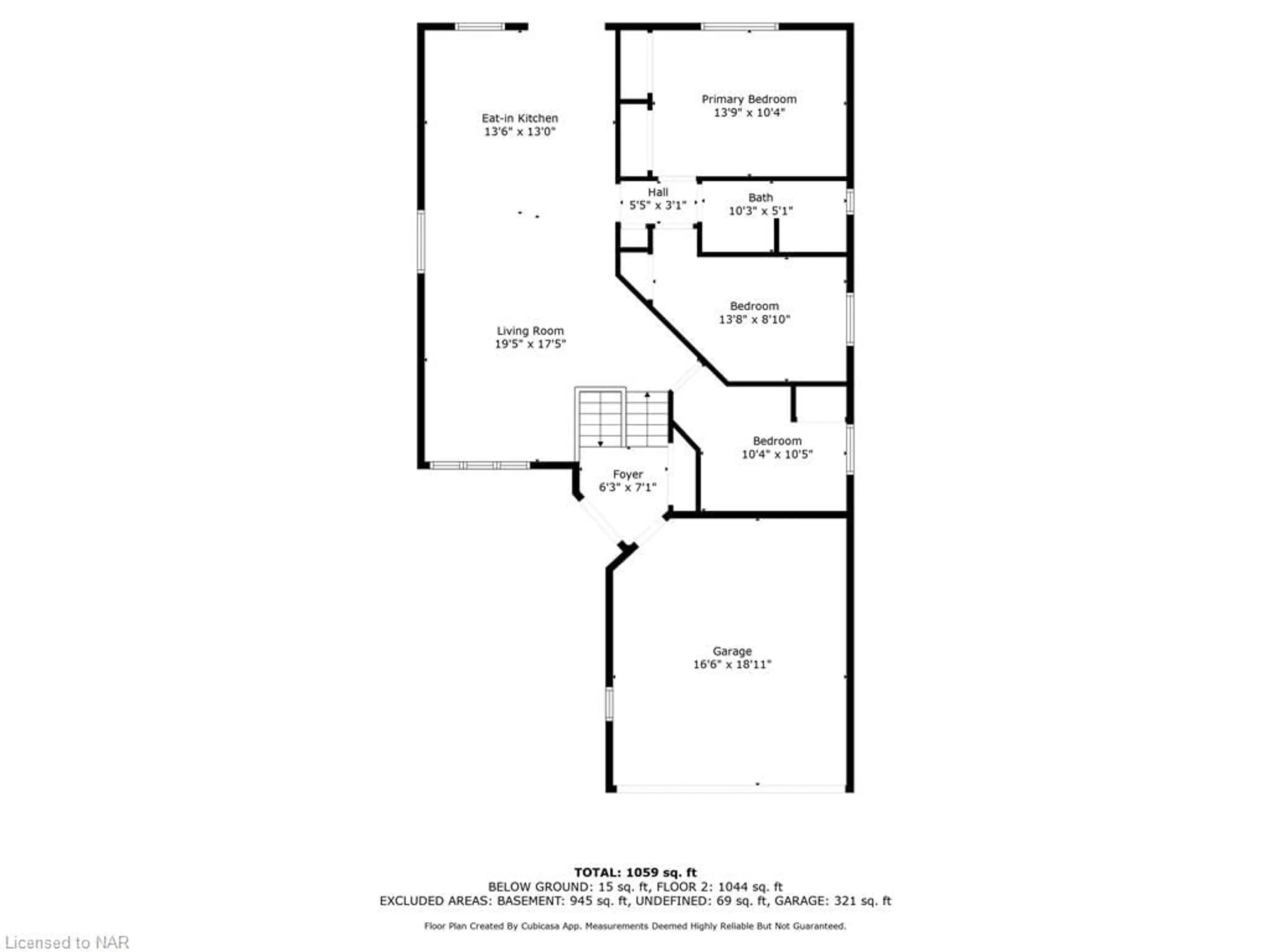 Floor plan for 302 St Lawrence Dr, Welland Ontario L3C 7H7