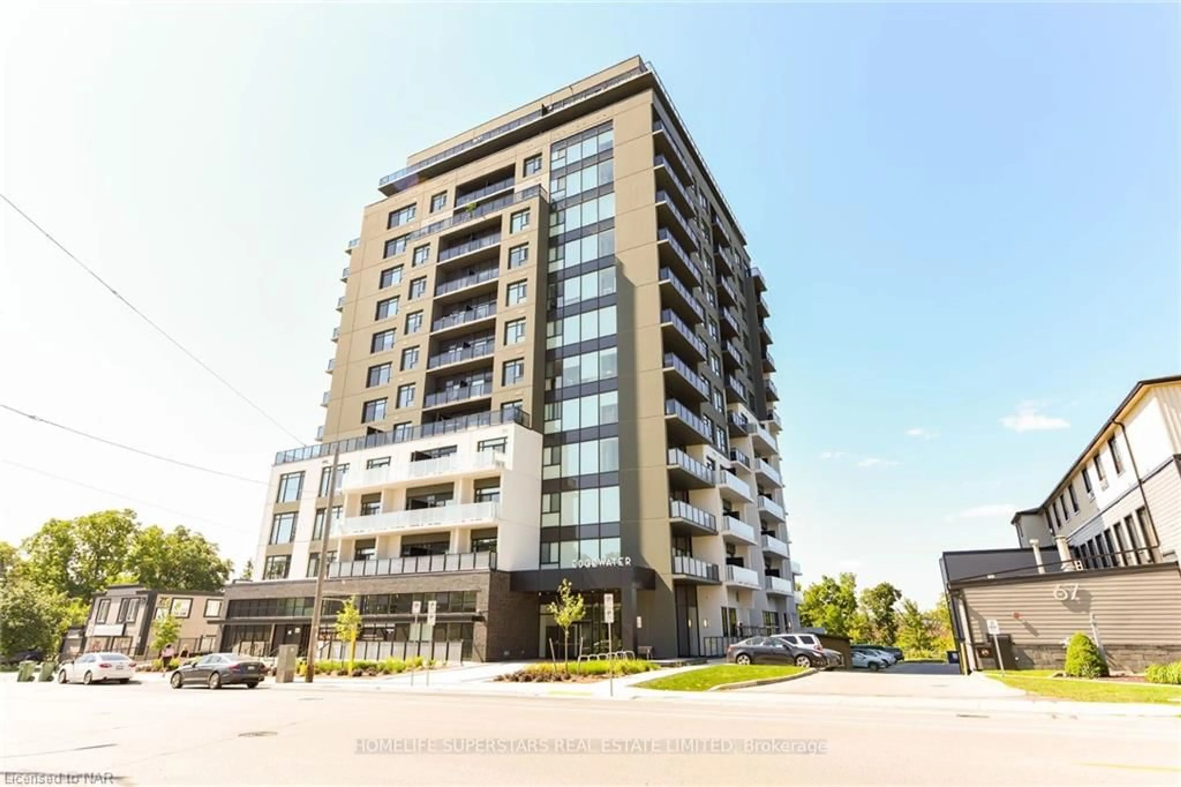 A pic from exterior of the house or condo for 71 Wyndham St #403, Guelph Ontario N1E 5R3