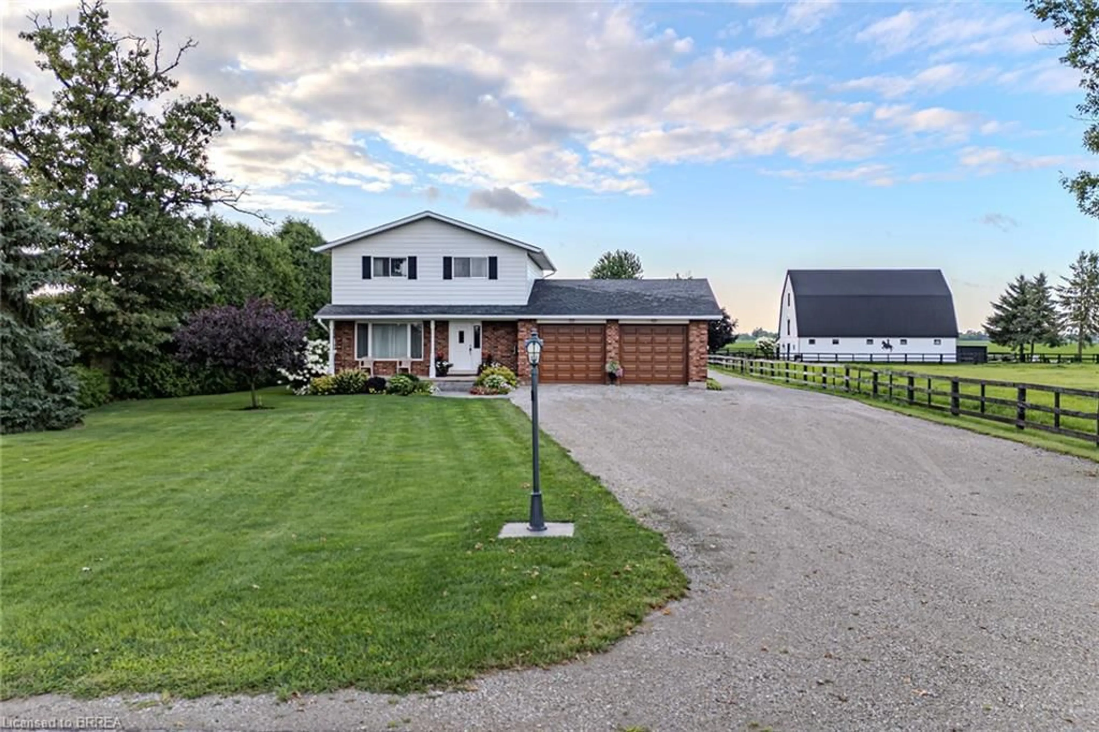 Frontside or backside of a home for 46 8th Concession Rd, Burford Ontario N0E 1A0