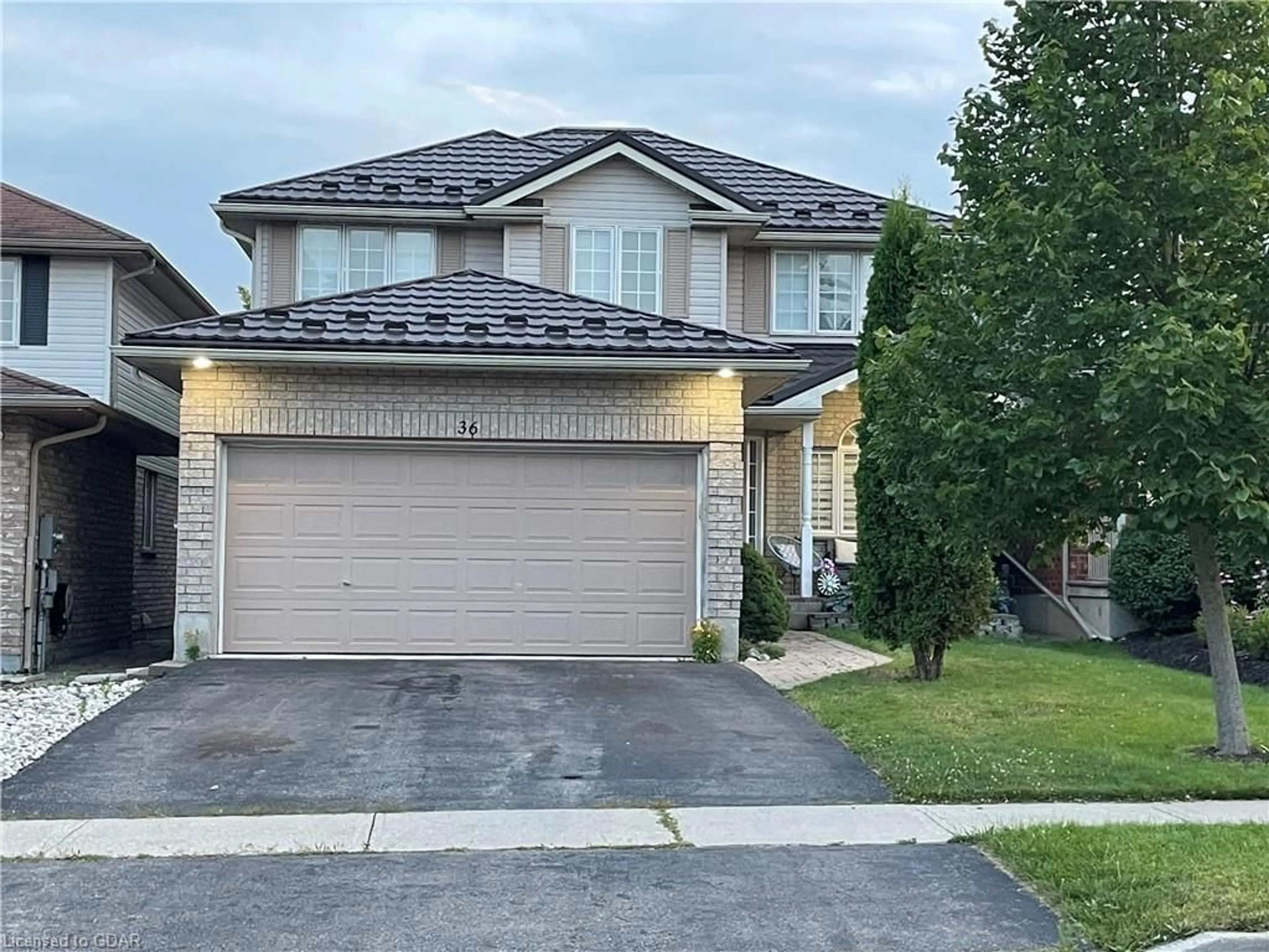 Frontside or backside of a home for 36 Norton Dr, Guelph Ontario N1E 7L1