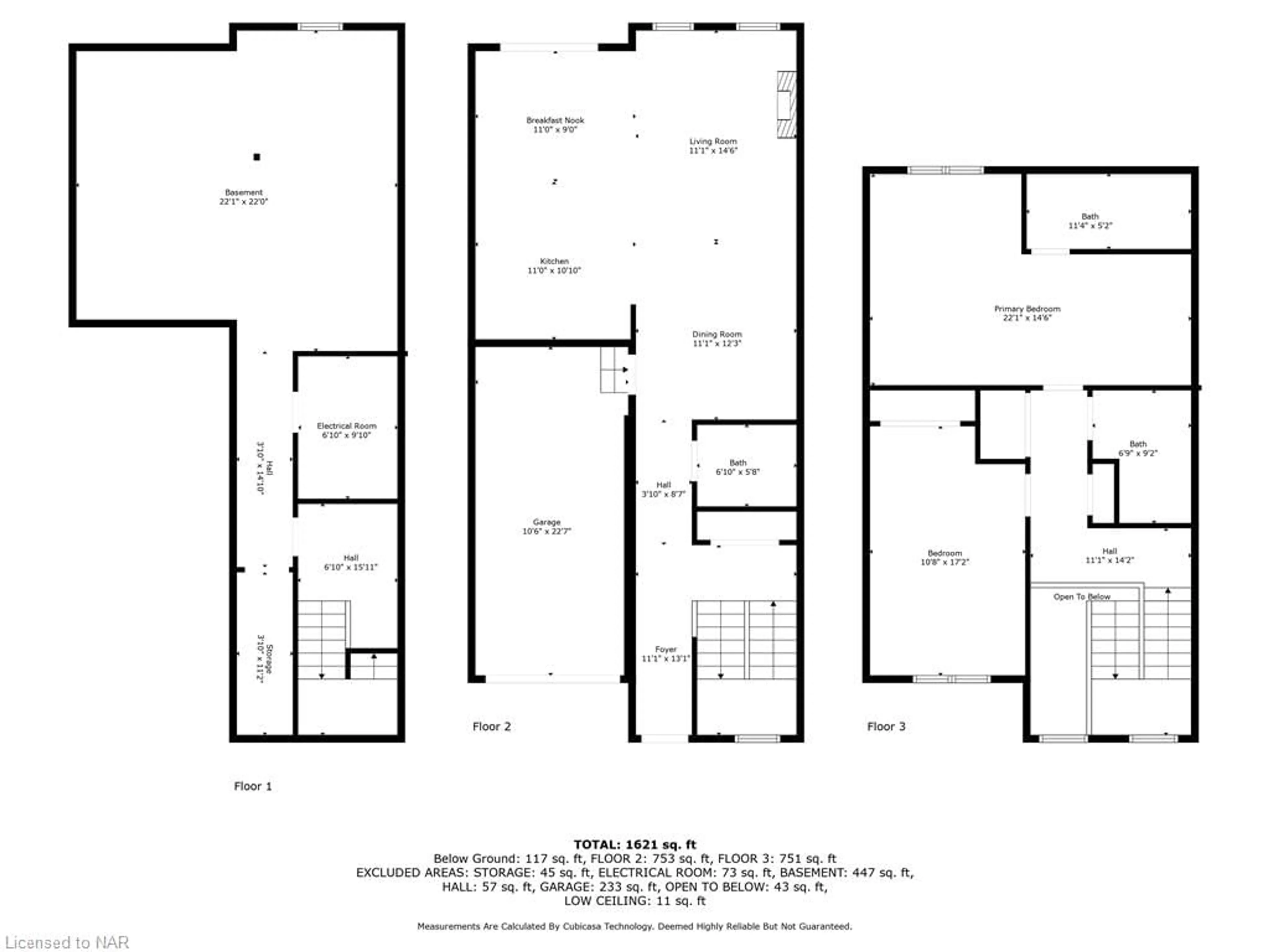 Floor plan for 55 Paradise Grove, Niagara-on-the-Lake Ontario L0S 1T0