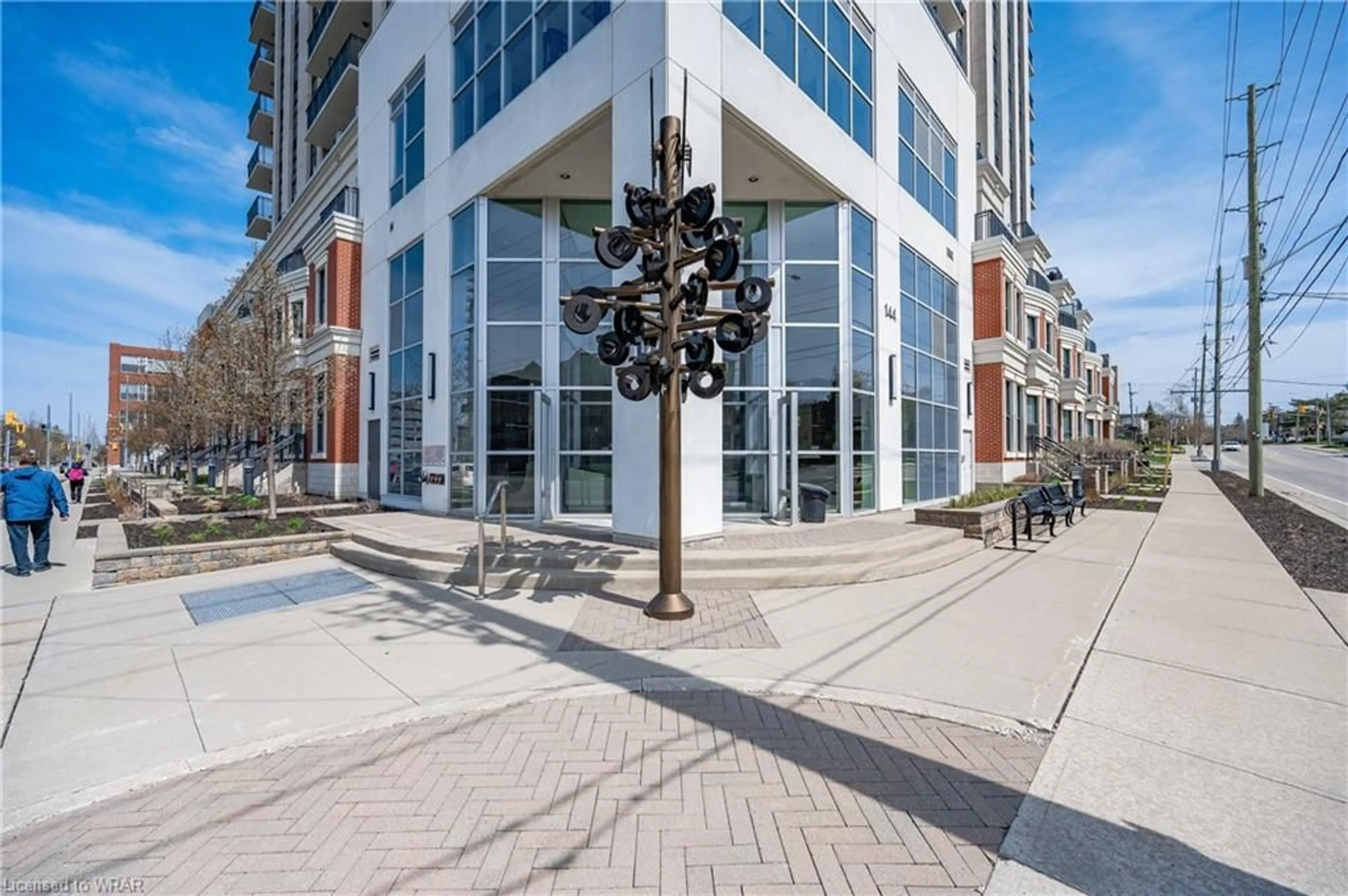 A pic from exterior of the house or condo for 144 Park St #501, Waterloo Ontario N2L 0B6