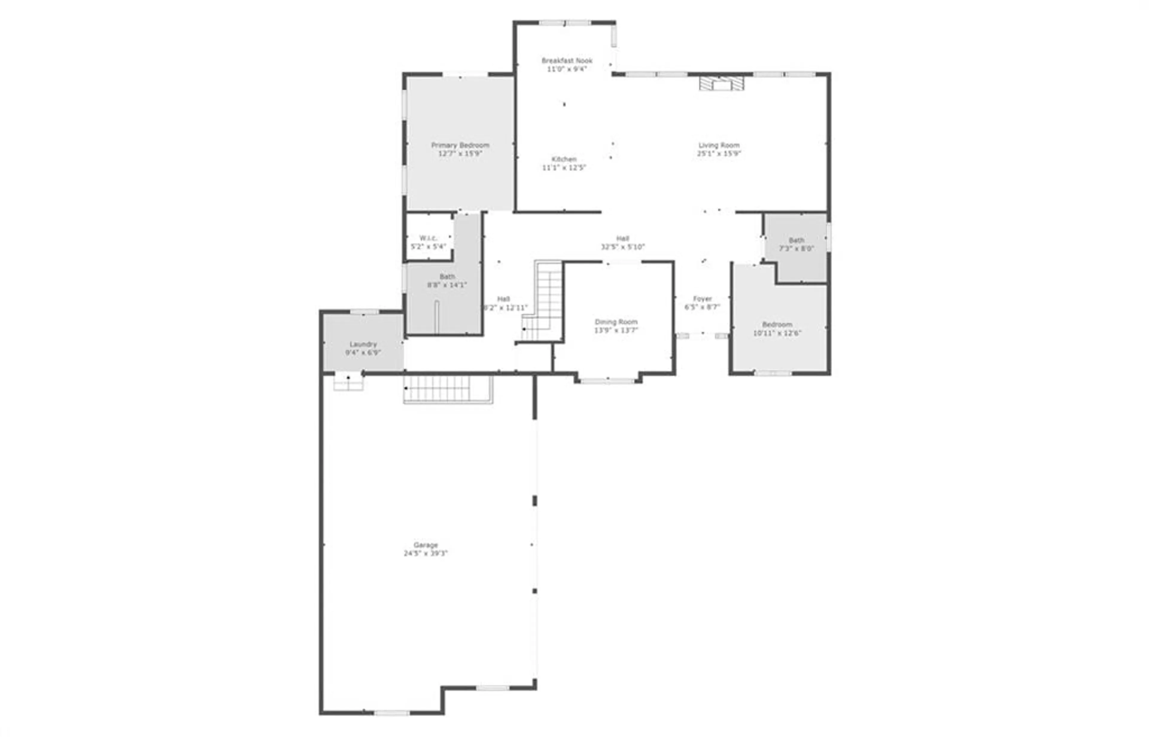 Floor plan for 22 Bridle Trail, Midhurst Ontario L9X 0J9