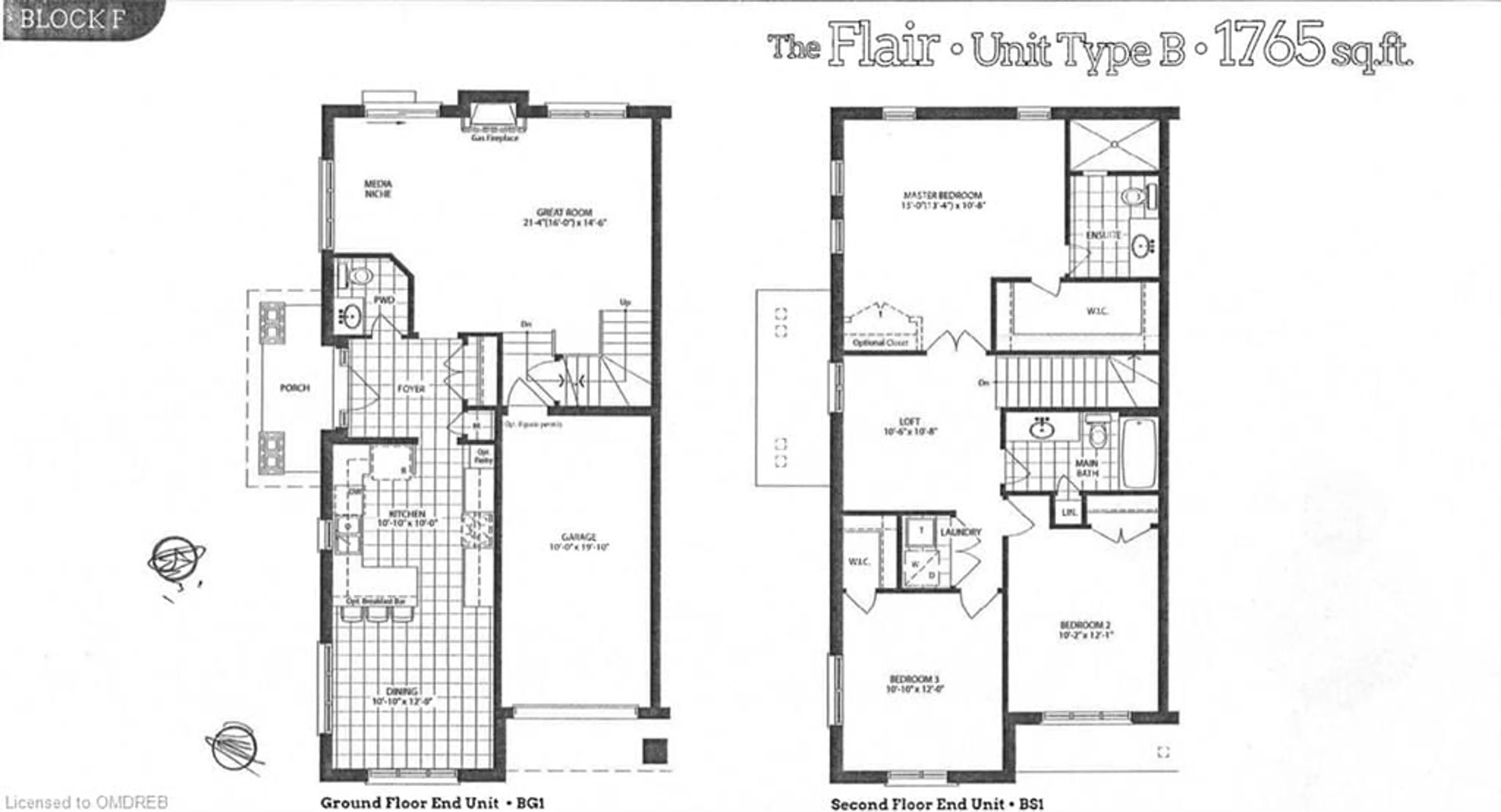 Floor plan for 1 Sonoma Valley Cres, Hamilton Ontario L9B 0J3