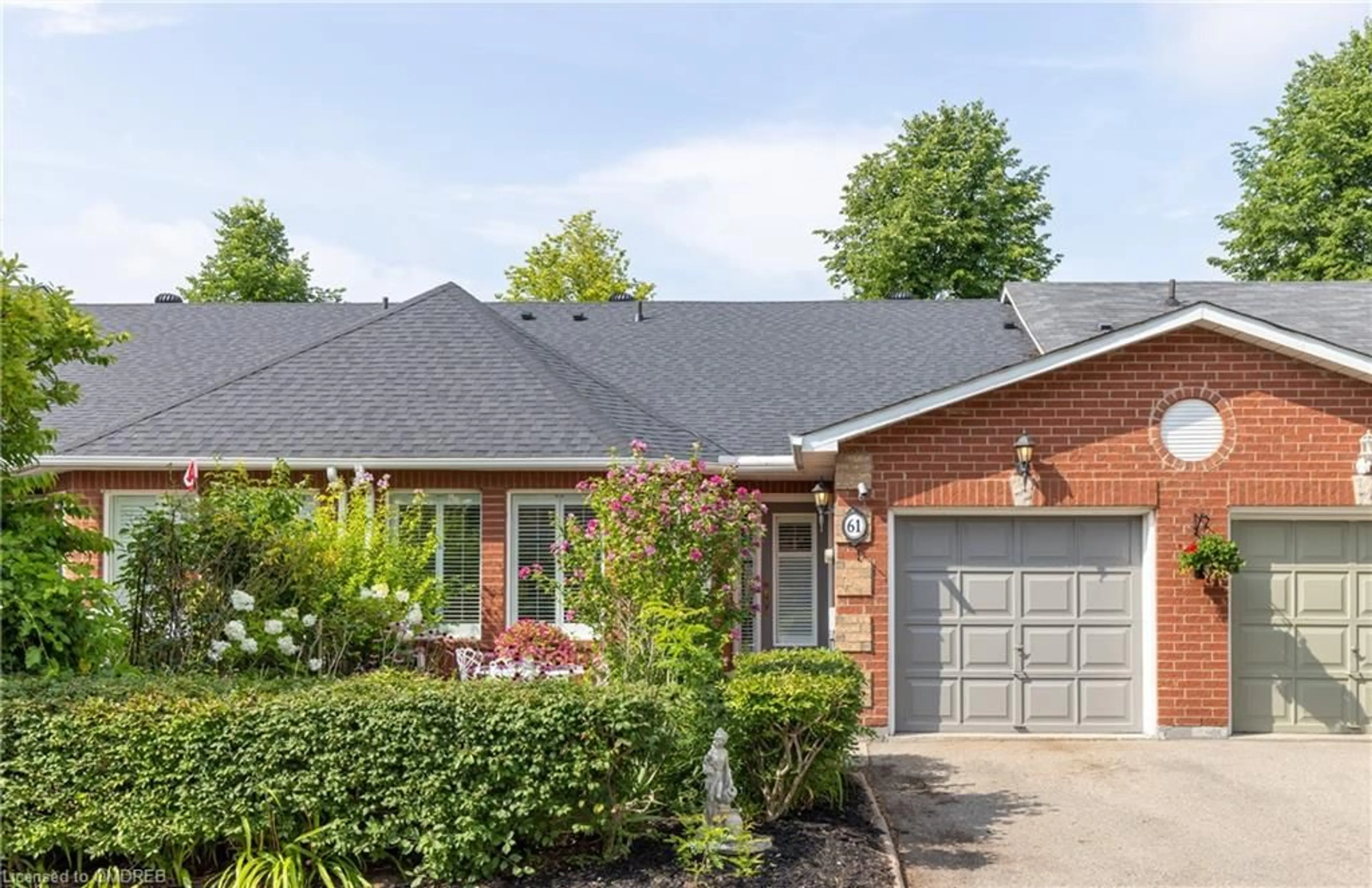 Home with brick exterior material for 1240 Westview Terr #61, Oakville Ontario L6M 3M4