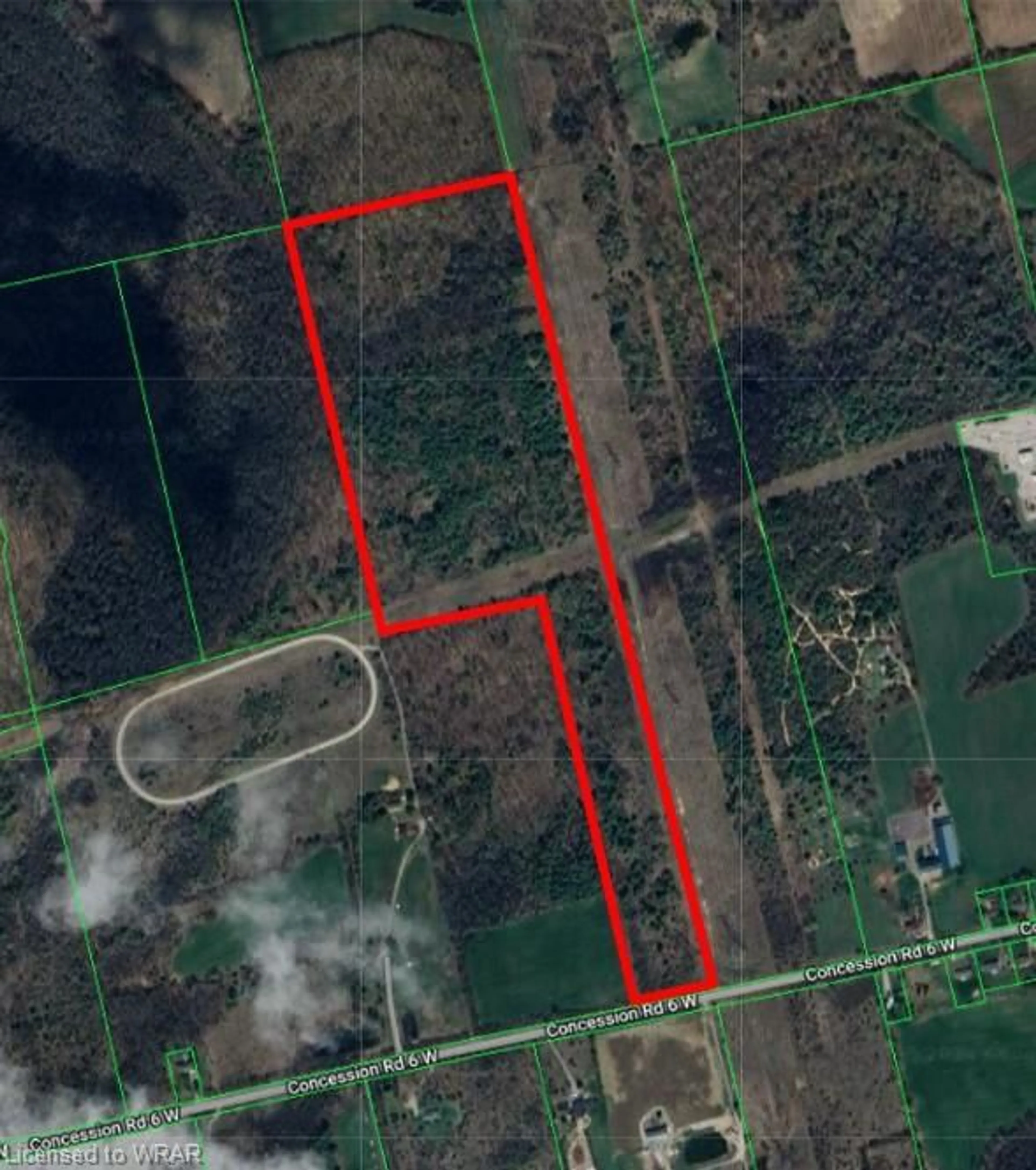 Picture of a map for LOT 27 - 1540 Safari Rd, Flamborough Ontario N1R 5S2