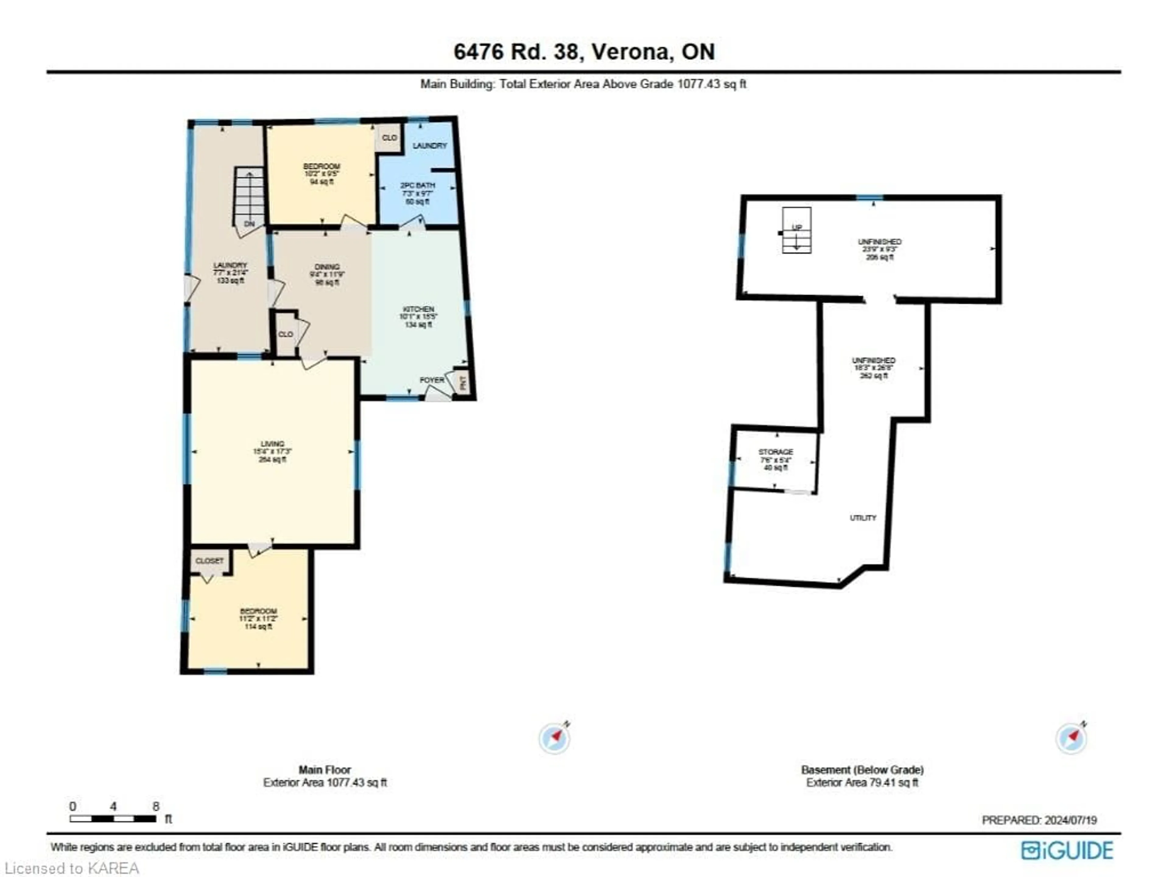 Floor plan for 6476 Road 38 Rd, Verona Ontario K0H 2W0