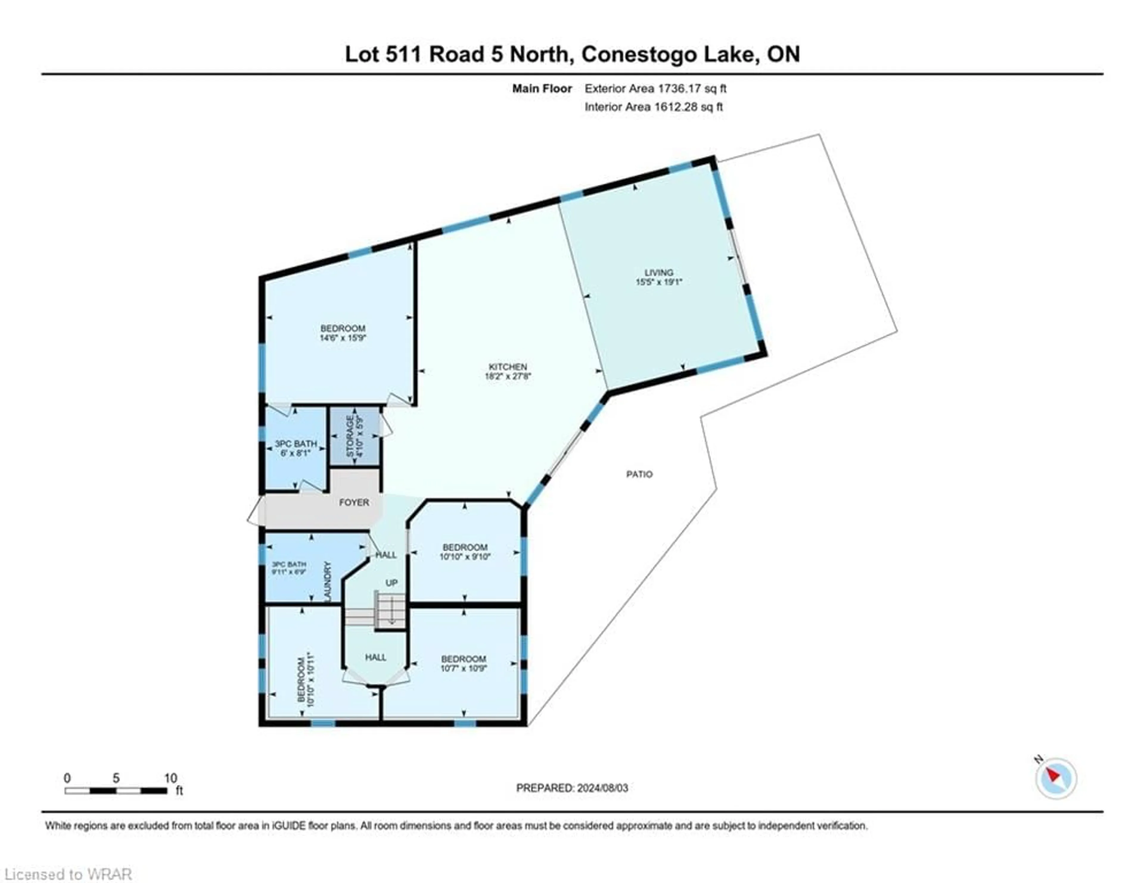 Floor plan for 511 5 Rd, Conestogo Lake Ontario N0G 1P0