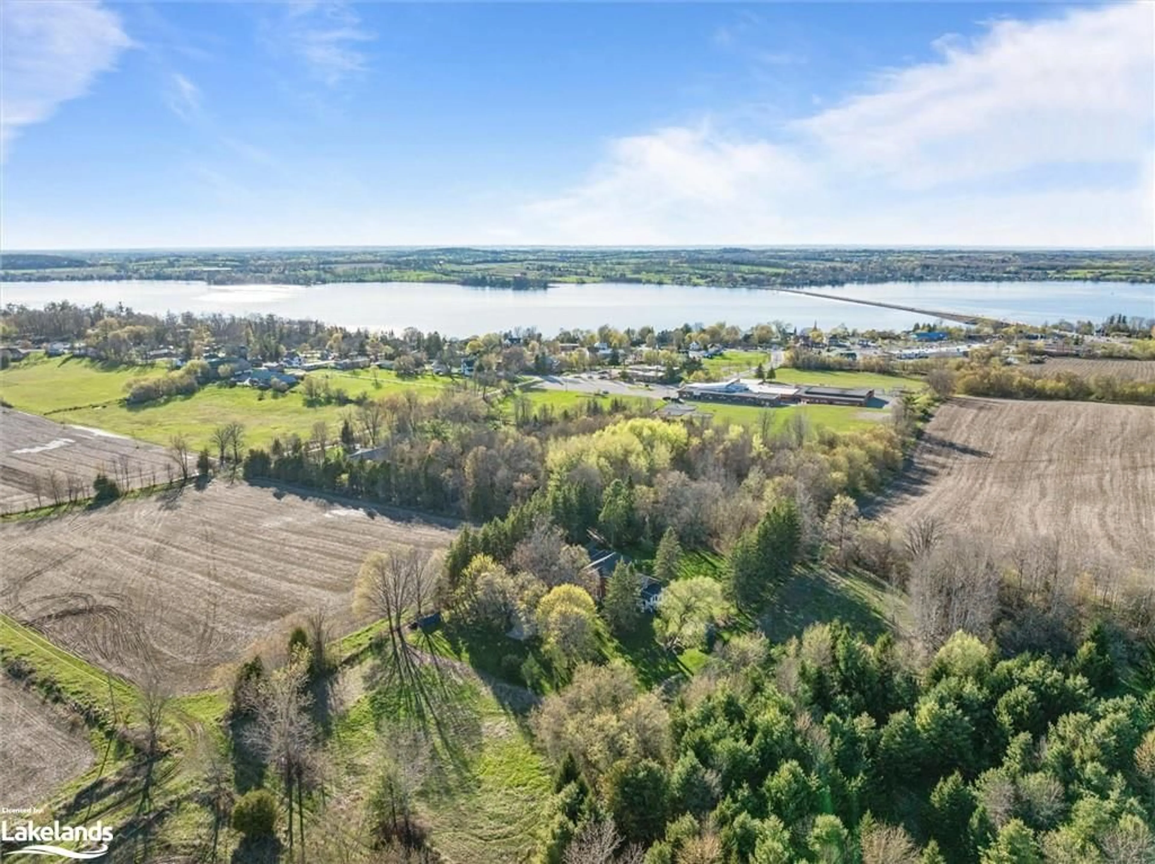 A pic from exterior of the house or condo, the view of lake or river for 881 Orchard Rd, Bridgenorth Ontario K0L 1H0