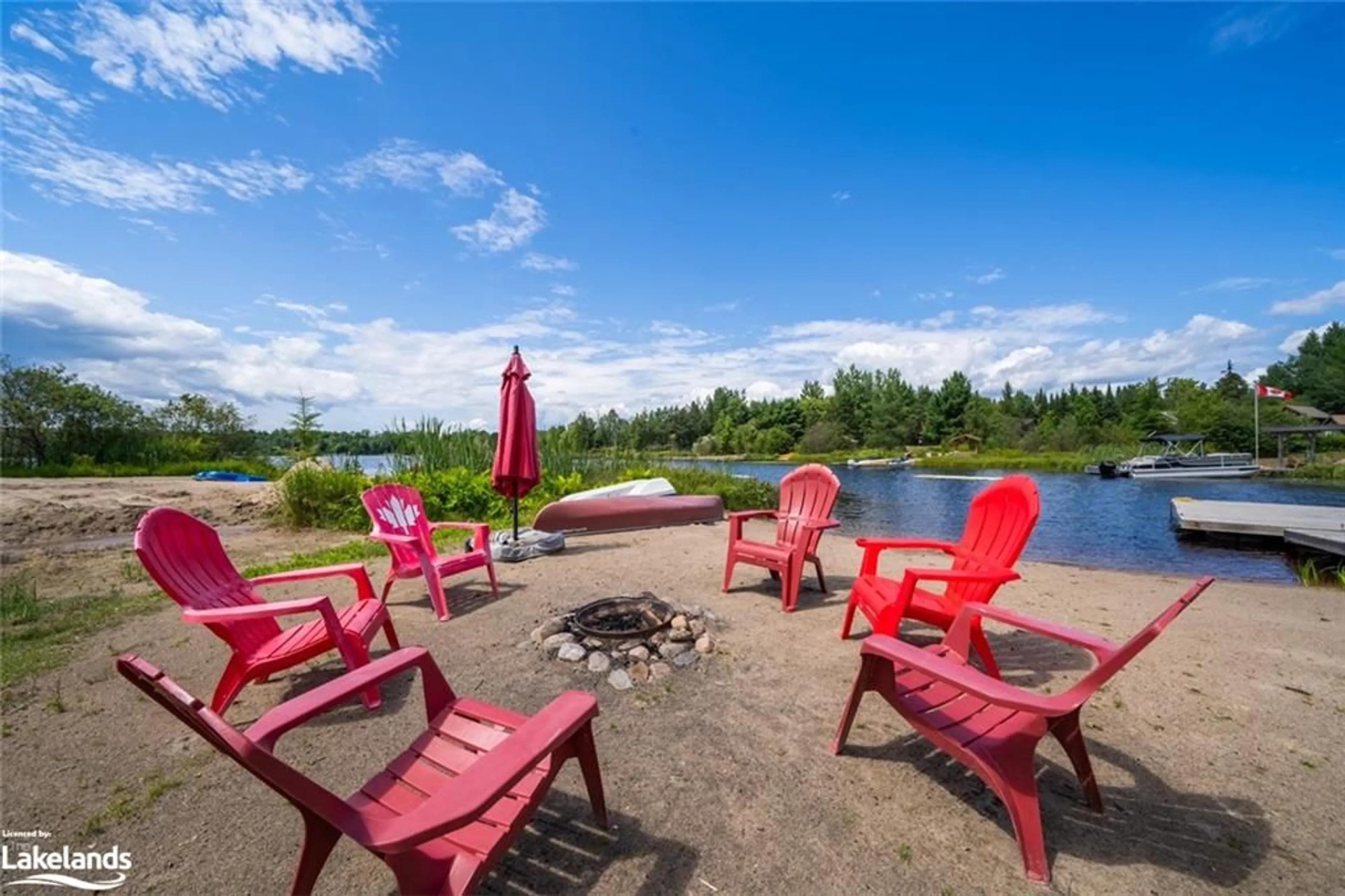 Patio for 30 Forestwood Lane, Magnetawan Ontario P0A 1P0