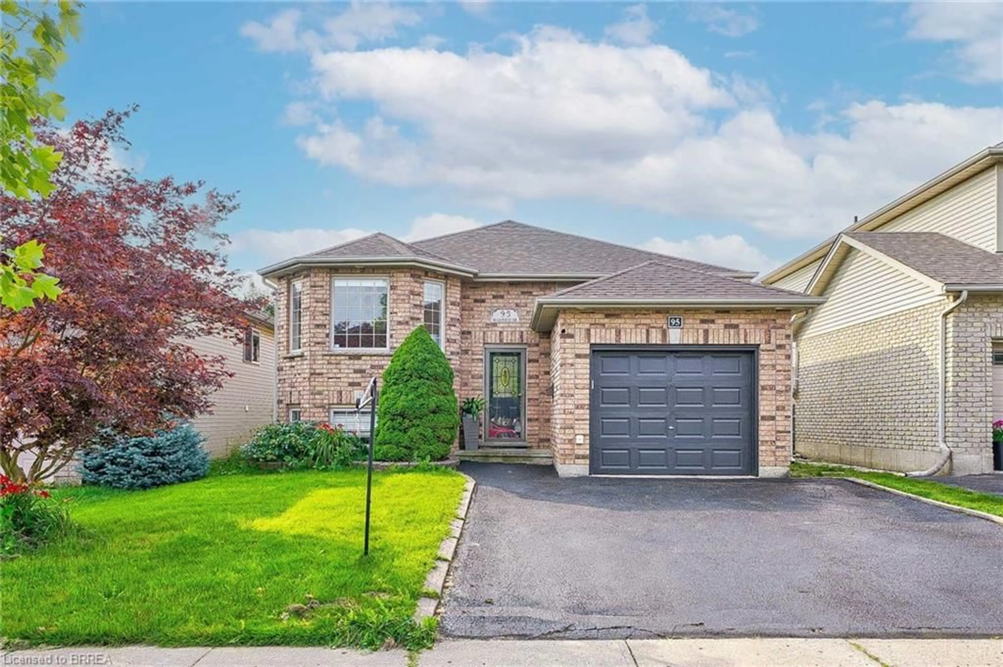 Frontside or backside of a home for 95 Mcguiness Dr, Brantford Ontario N3T 6R6