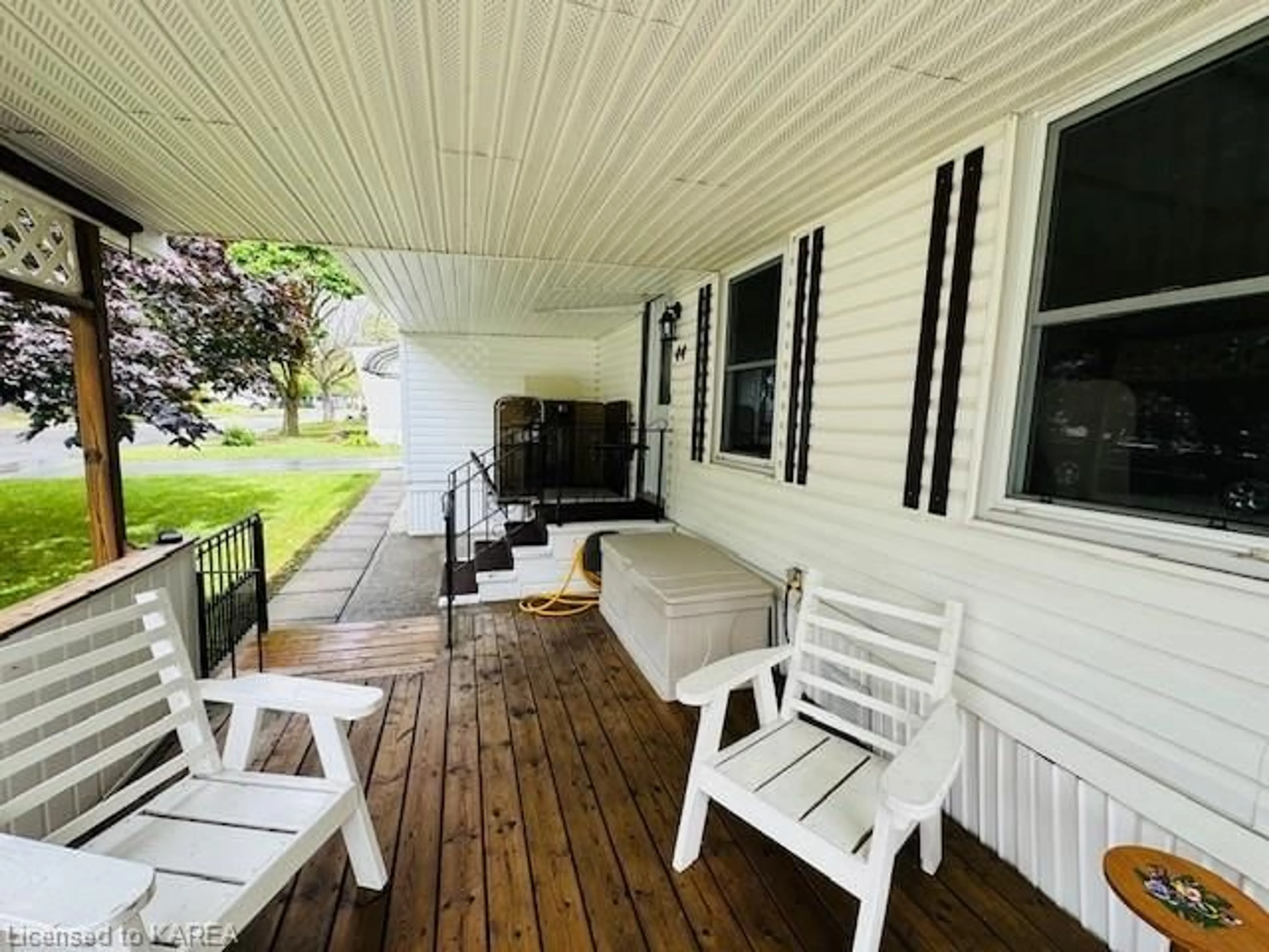 Patio for 44 Worthington Way, Kingston Ontario K7K 5C3