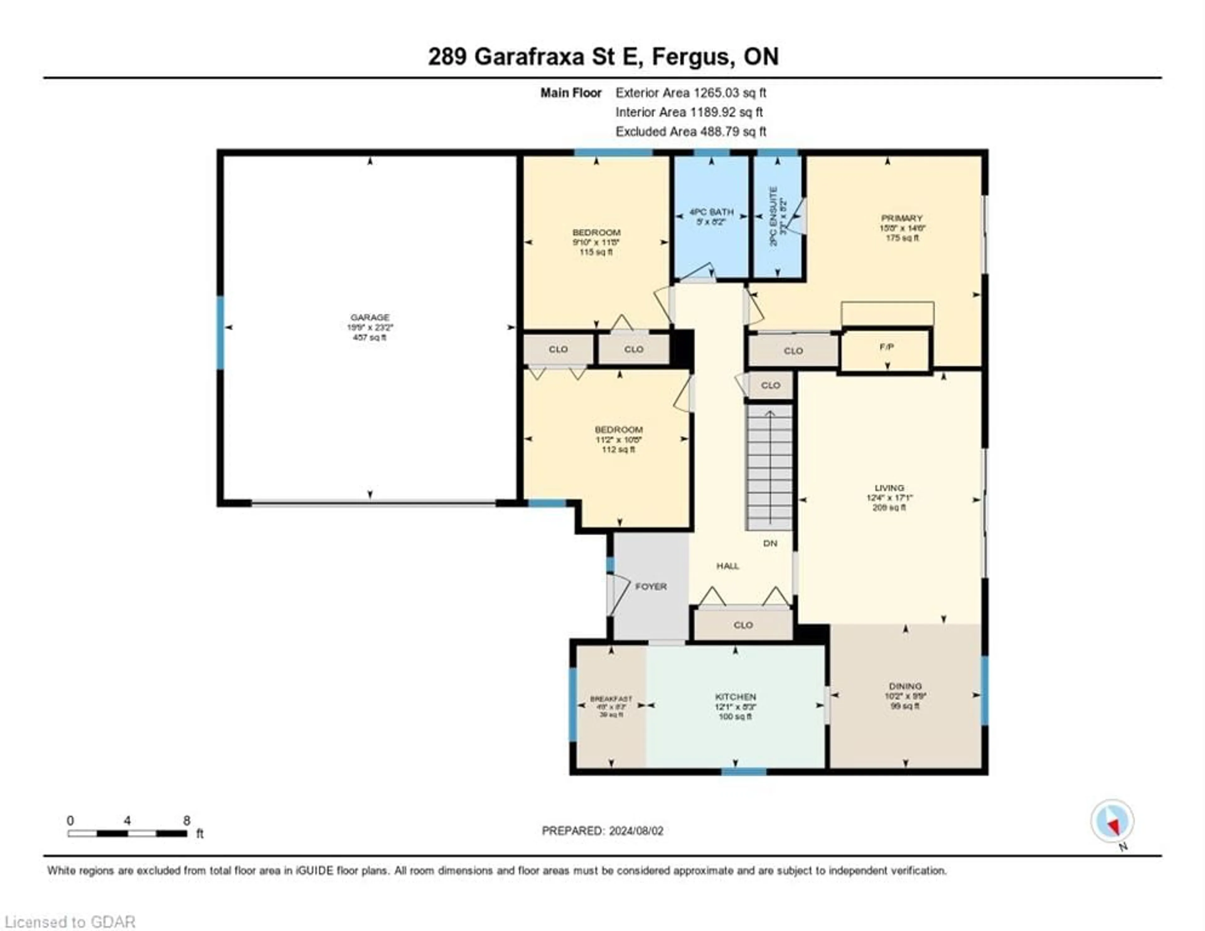 Floor plan for 289 Garafraxa St, Centre Wellington Ontario N1M 1E2