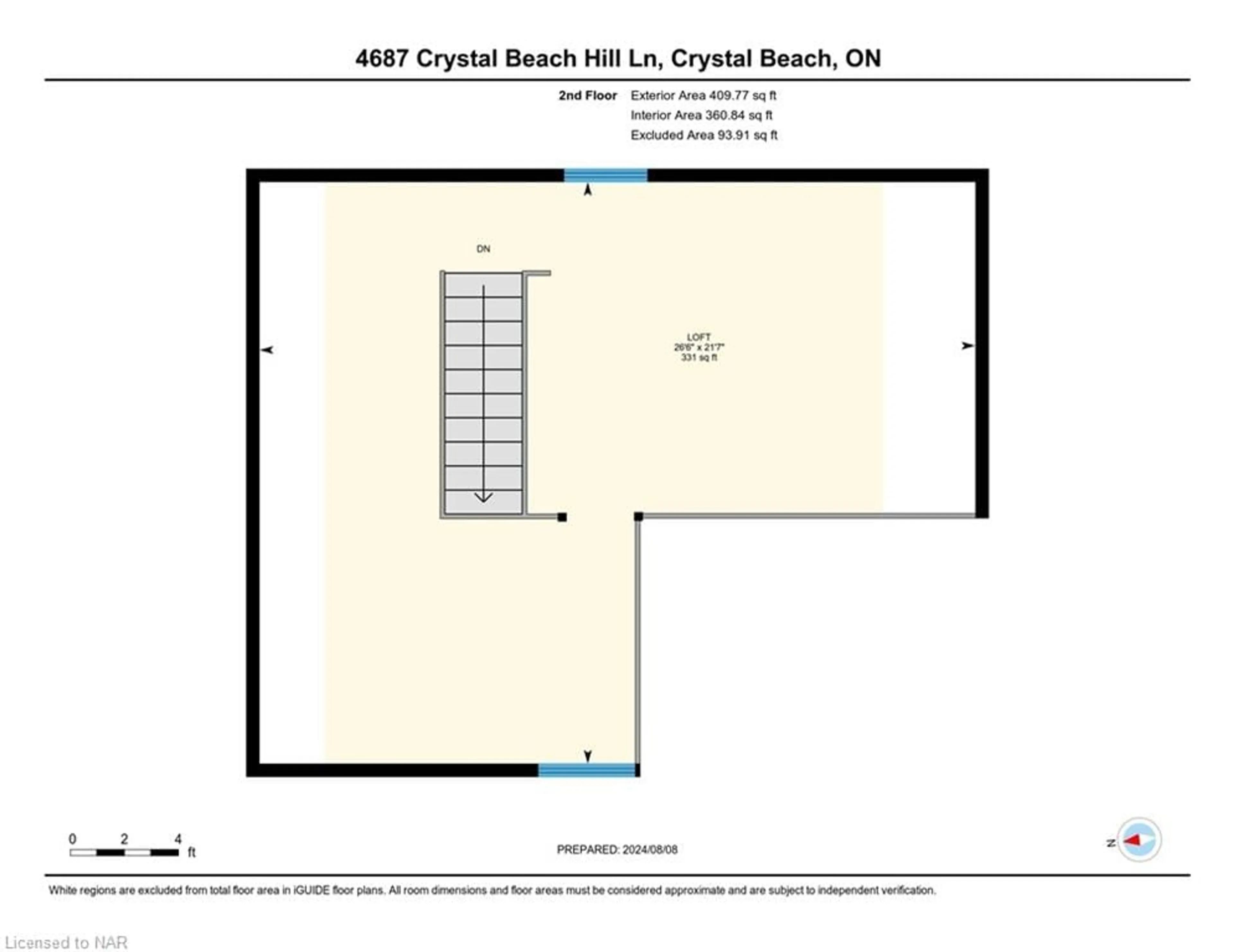 Floor plan for 4047 Crystal Beach Hill Lane, Crystal Beach Ontario L0S 1B0