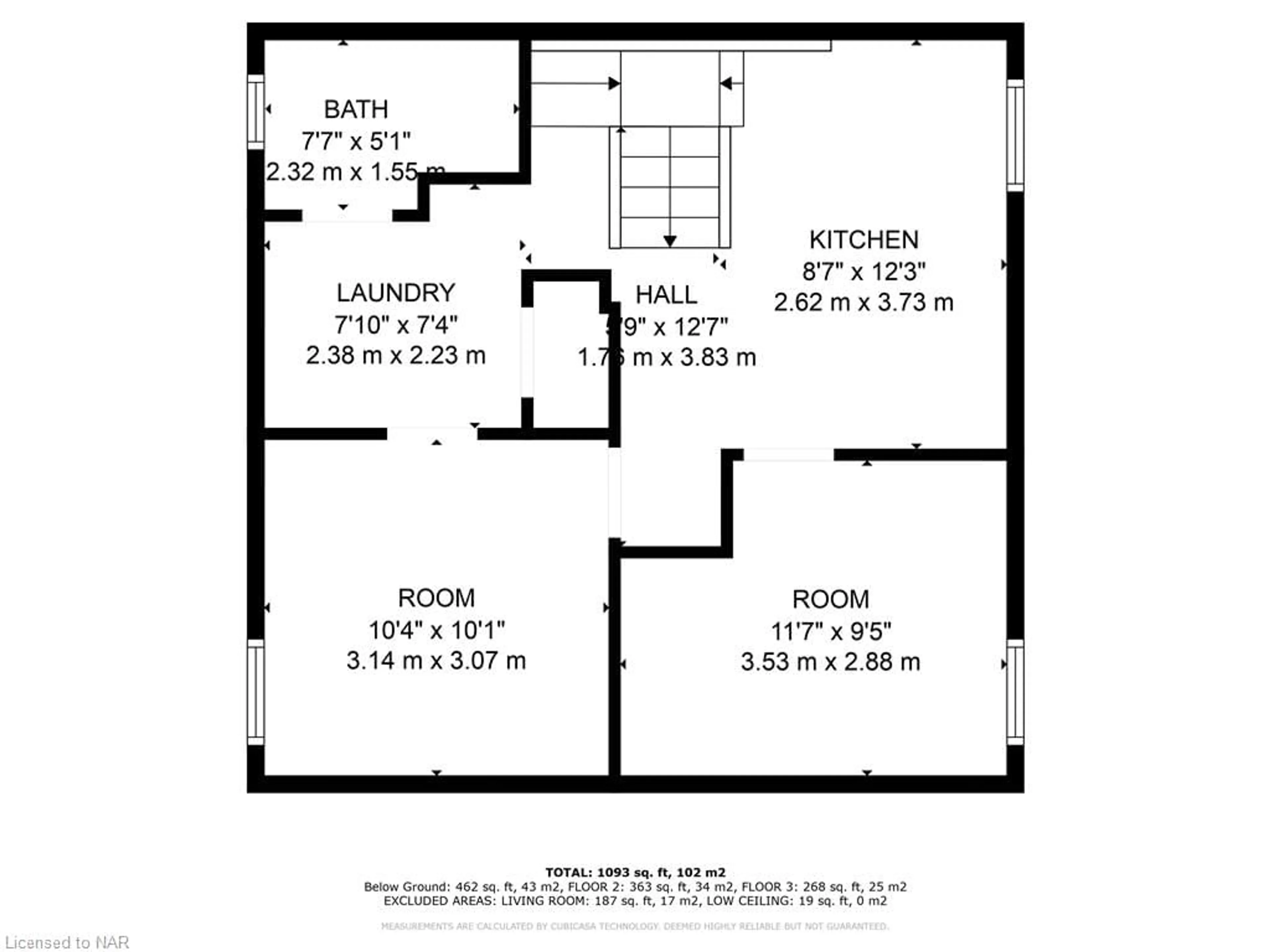 Floor plan for 6259 Atlee St, Niagara Falls Ontario L2G 2W4