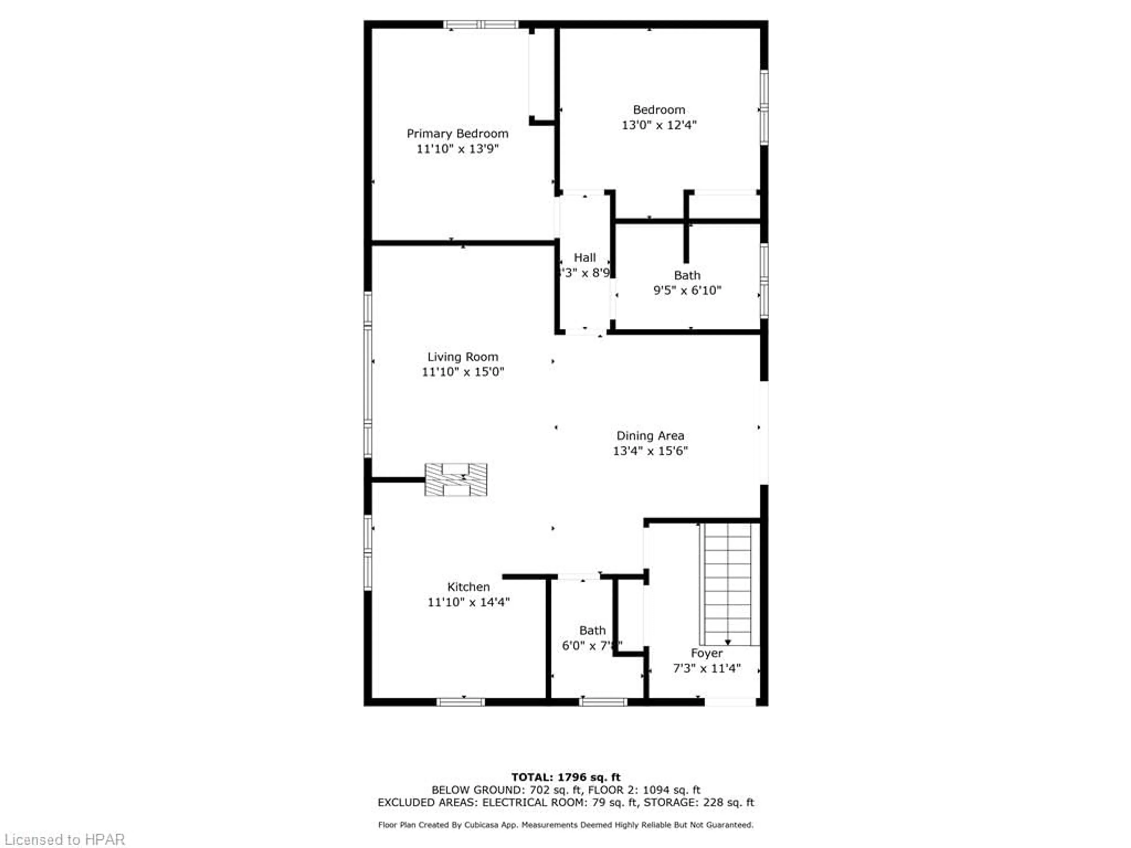Floor plan for 78174 Orchard Line Line, Central Huron Ontario N0M 1G0