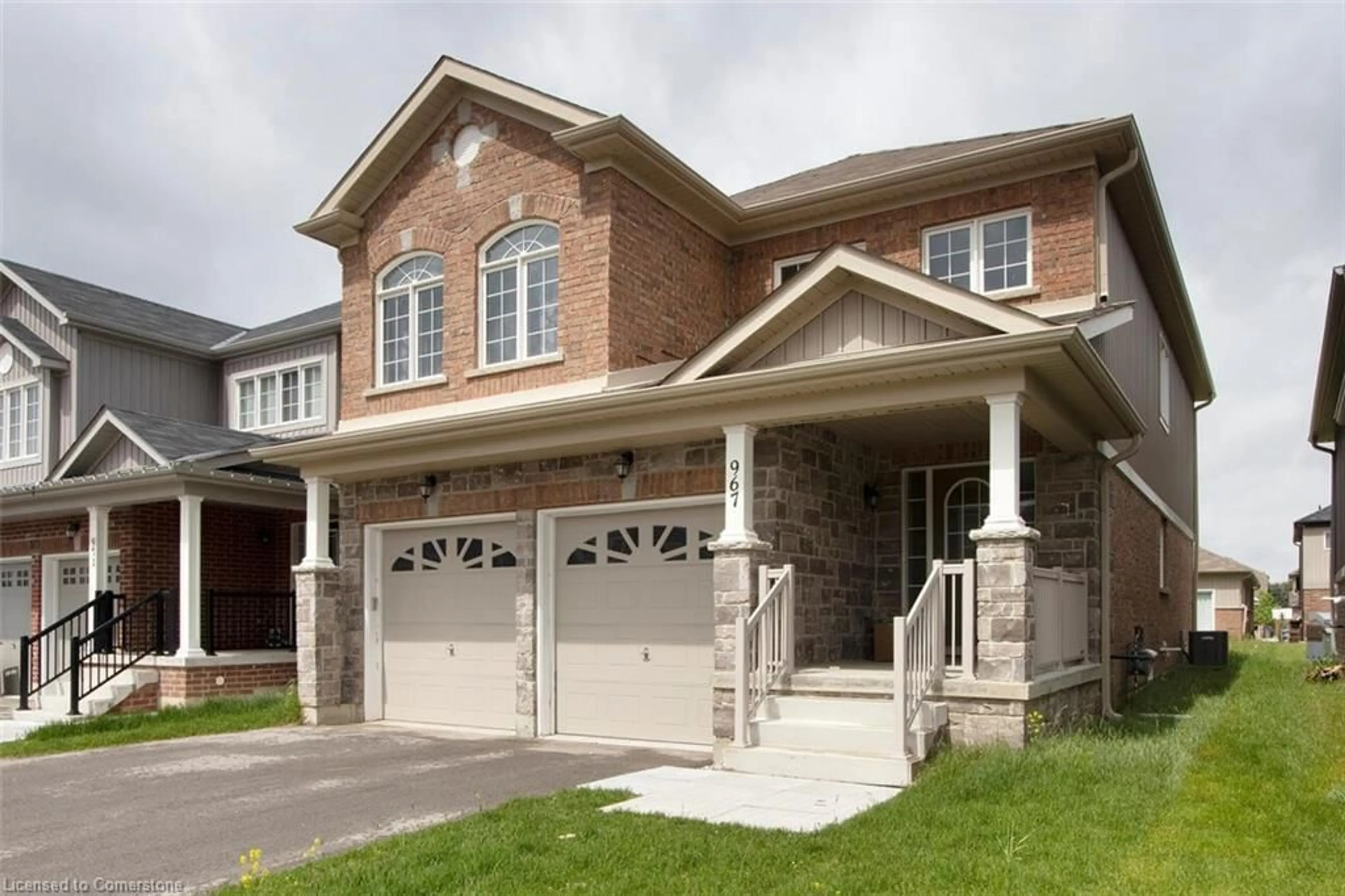 Home with brick exterior material for 967 Hannah Ave, Listowel Ontario N4W 0E7