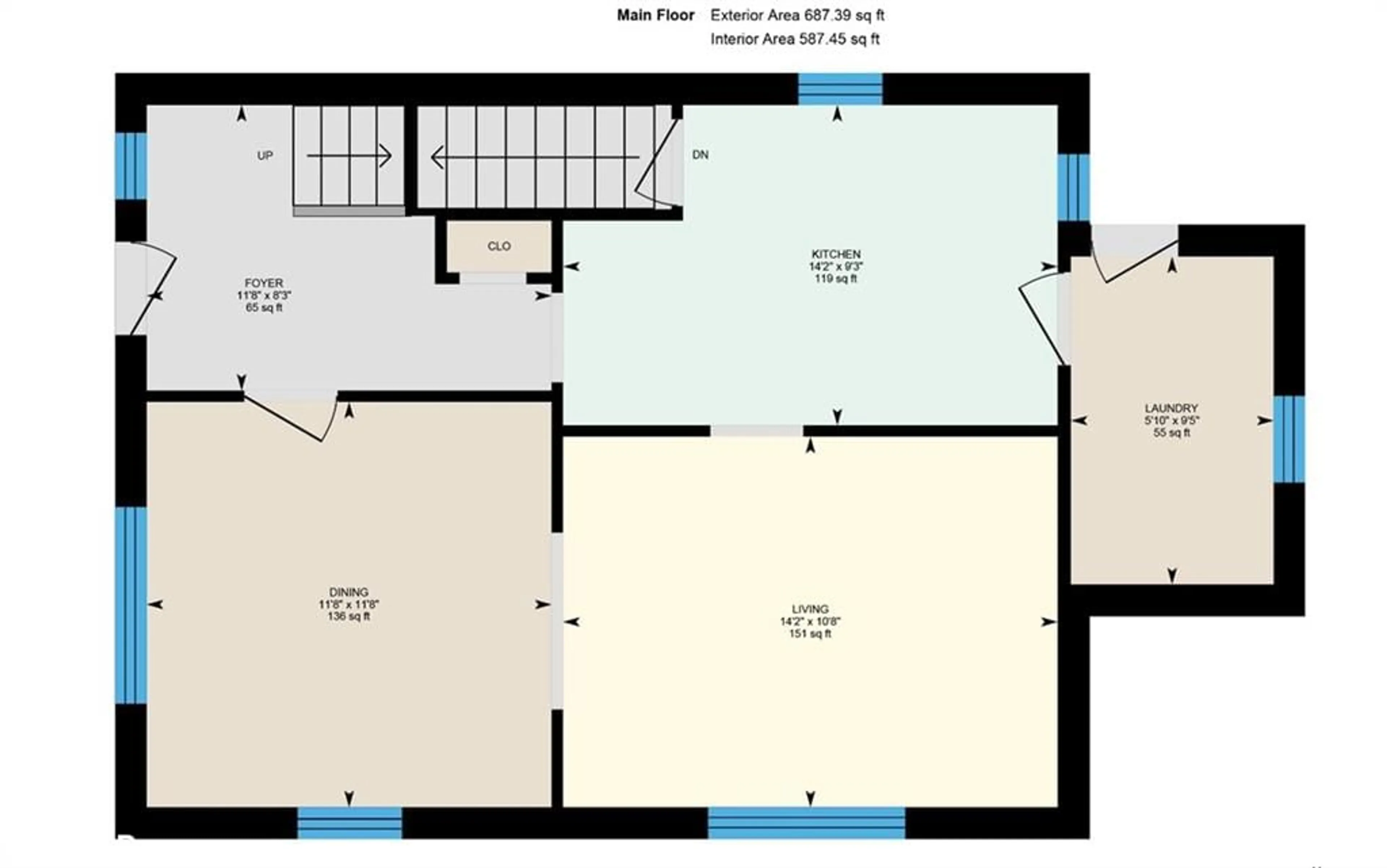 Floor plan for 16 Robert St, Thornton Ontario L0L 2N0