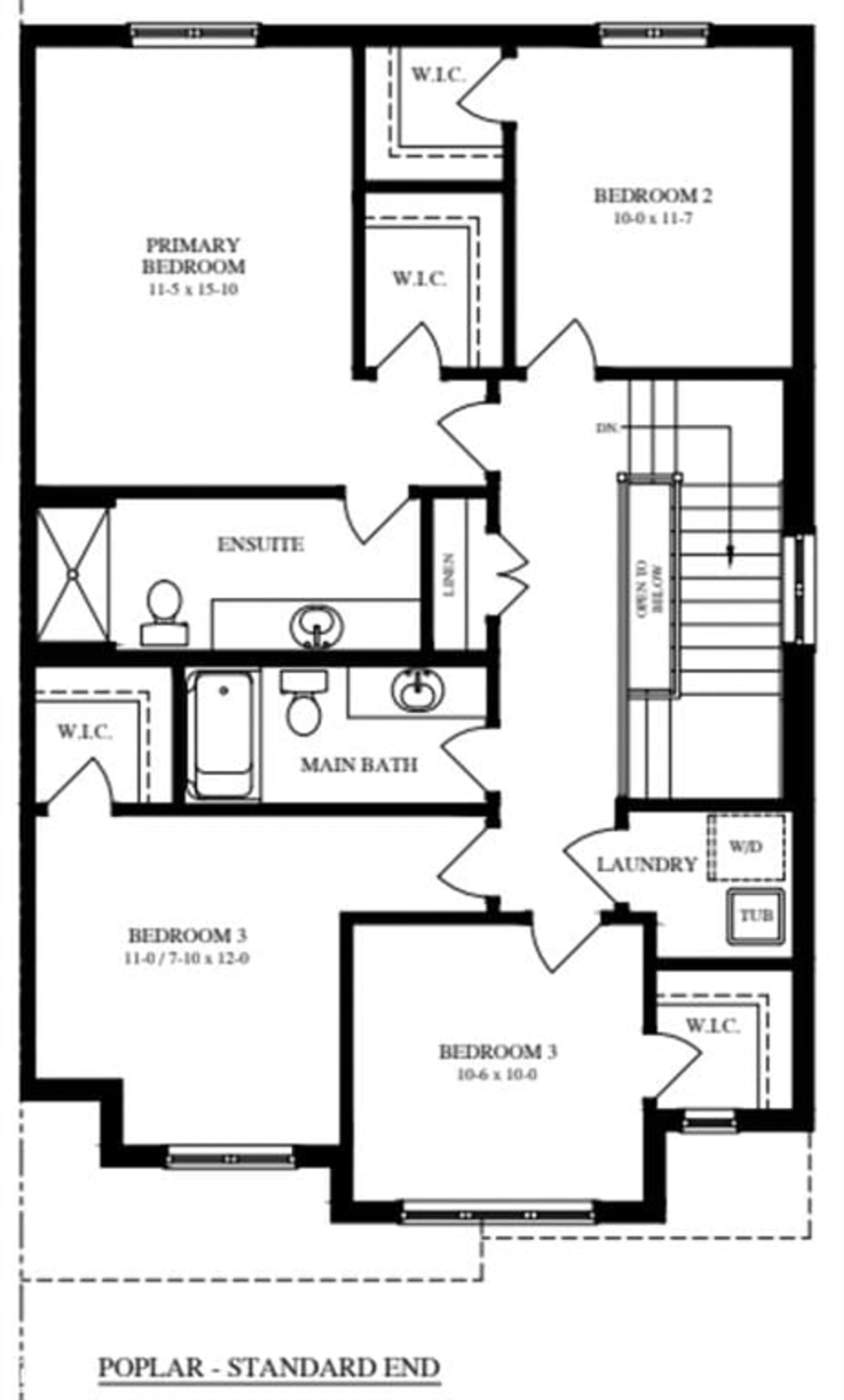 Floor plan for LOT 40 Swain Cres, Collingwood Ontario L9Y 2L3