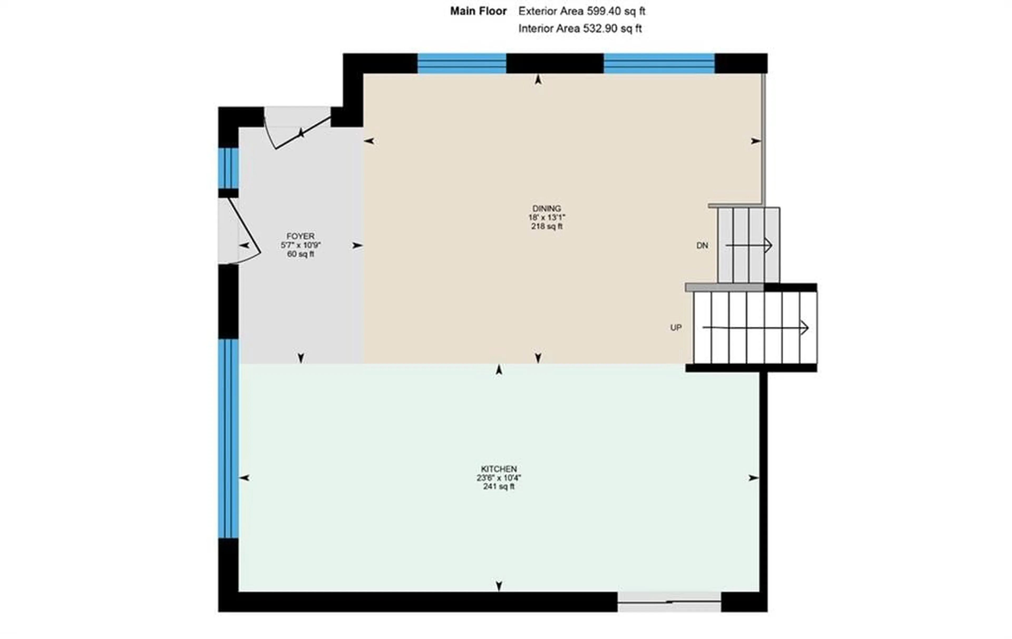 Floor plan for 5 Glendale Ave, Thornton Ontario L0L 2N0