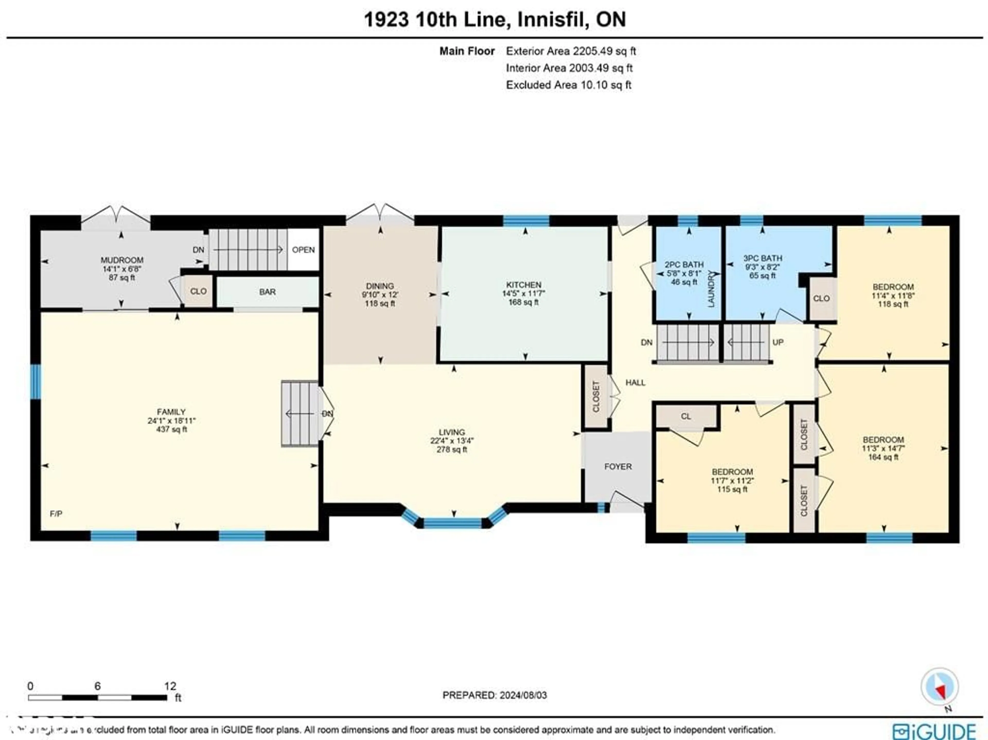 Floor plan for 1923 10th Line, Innisfil Ontario L9S 3P5