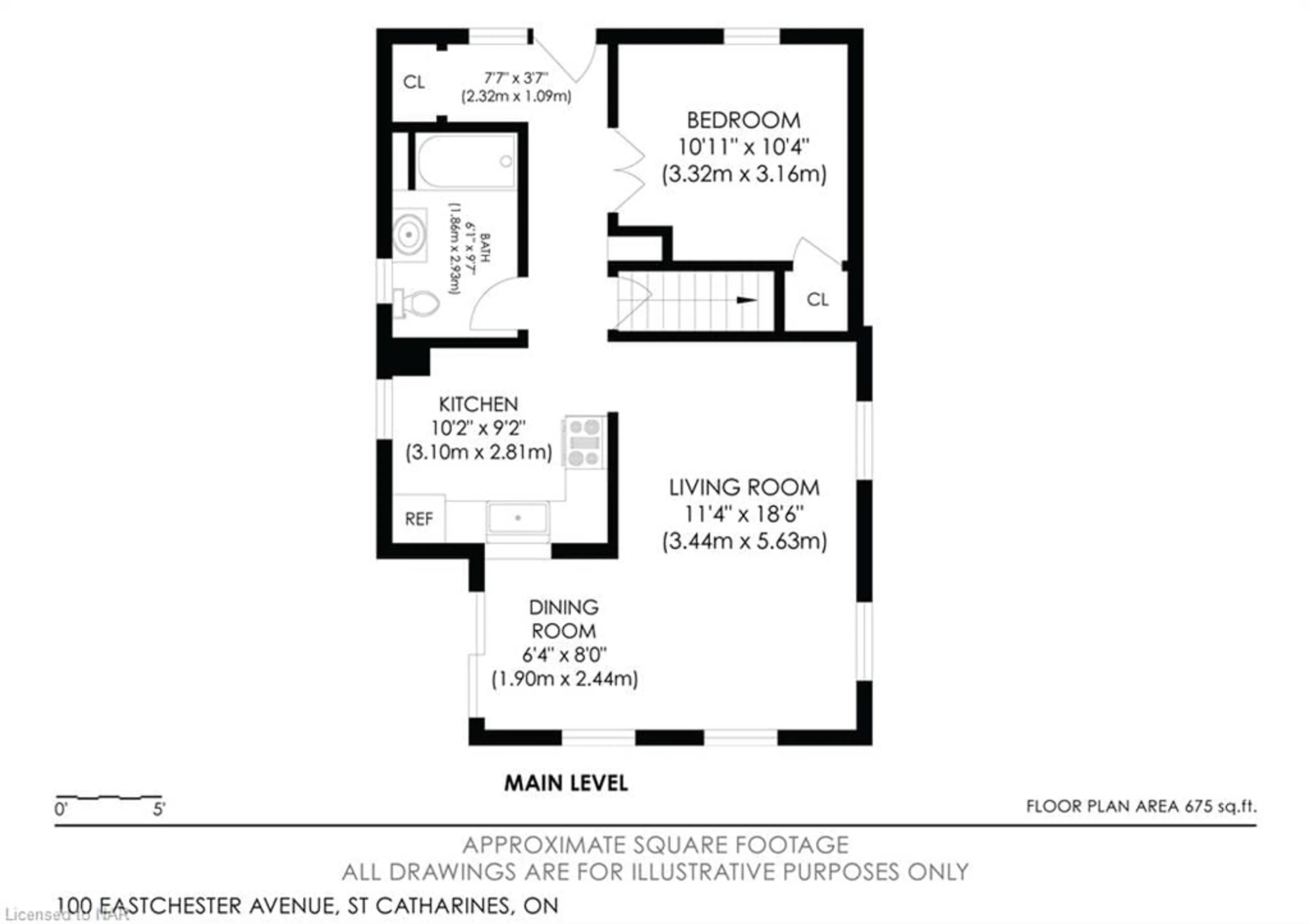 Floor plan for 100 Eastchester Ave, St. Catharines Ontario L2P 2Y7