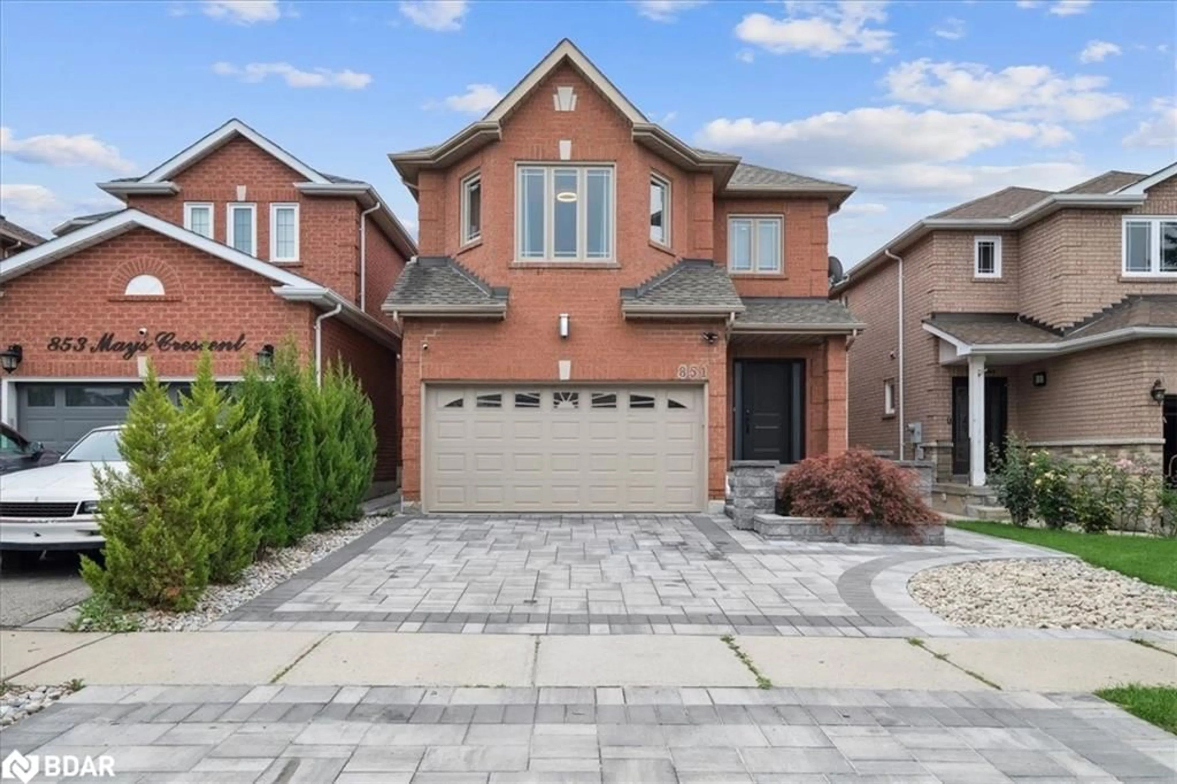 Home with brick exterior material for 851 Mays Cres, Mississauga Ontario L5V 2J1