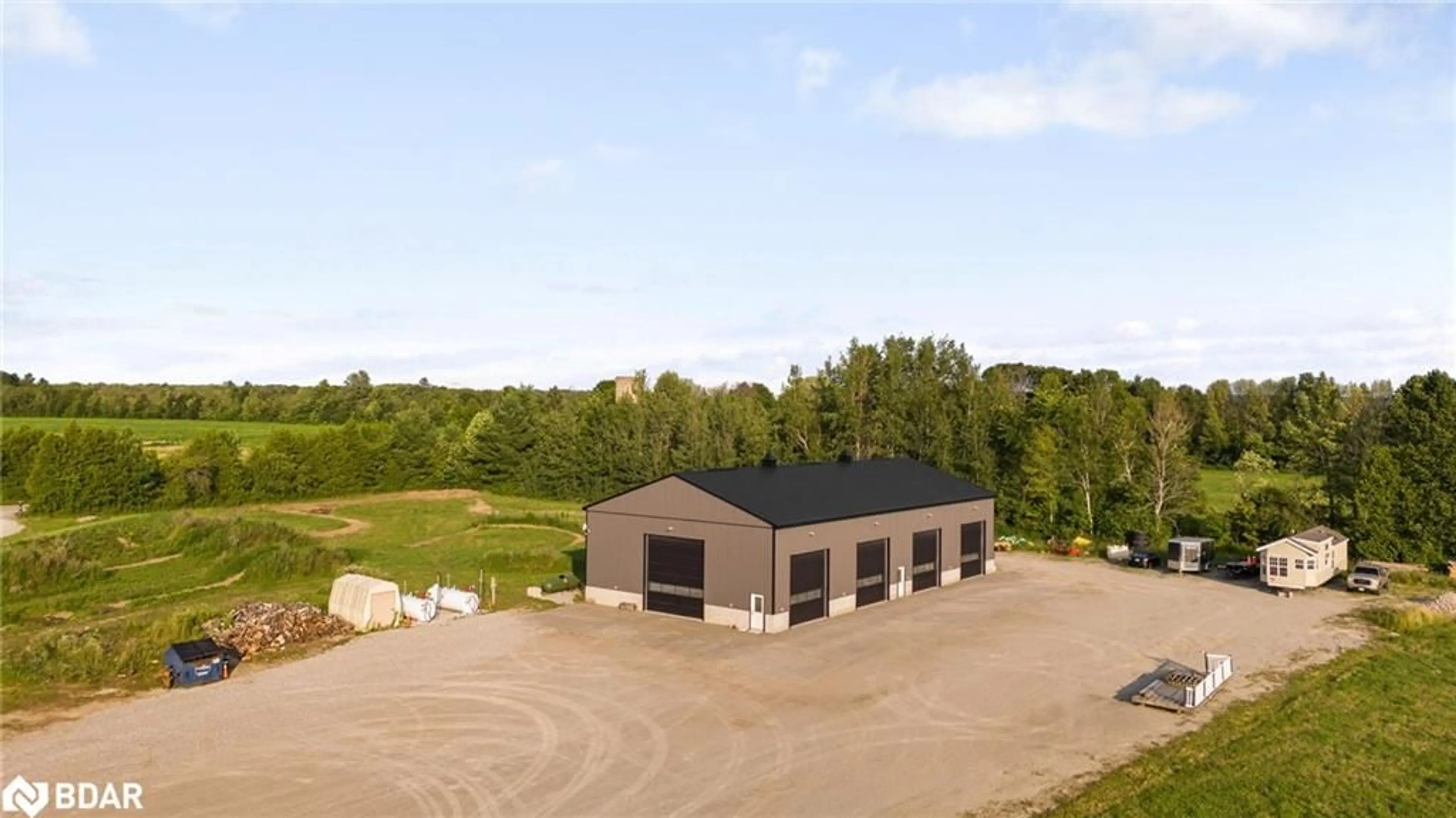 Indoor garage, cement floor for 3750 10 Line, Oro-Medonte Ontario L0K 1E0