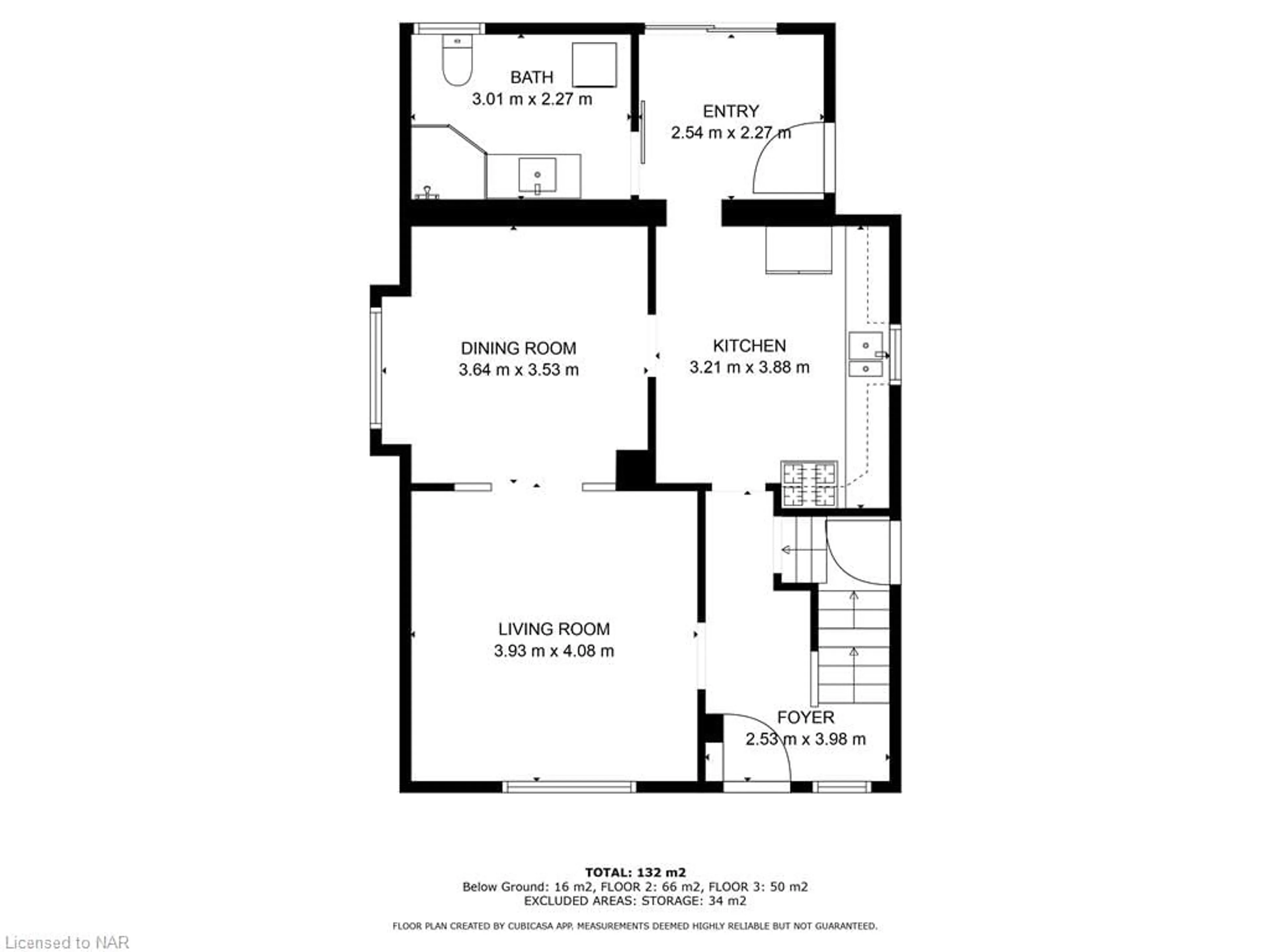 Floor plan for 461 Fares St, Port Colborne Ontario L3K 1X4