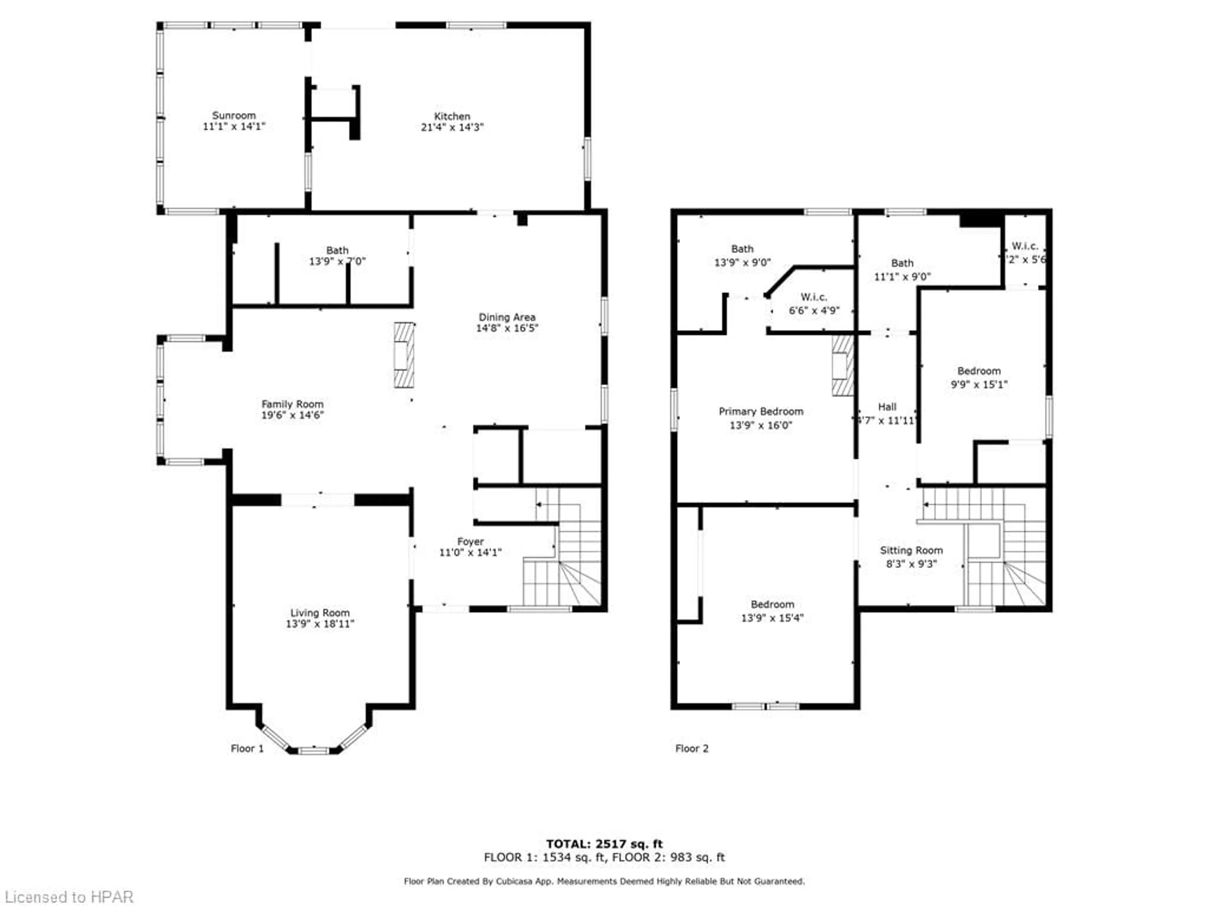 Floor plan for 1 Cobourg St, Goderich Ontario N7A 2J1