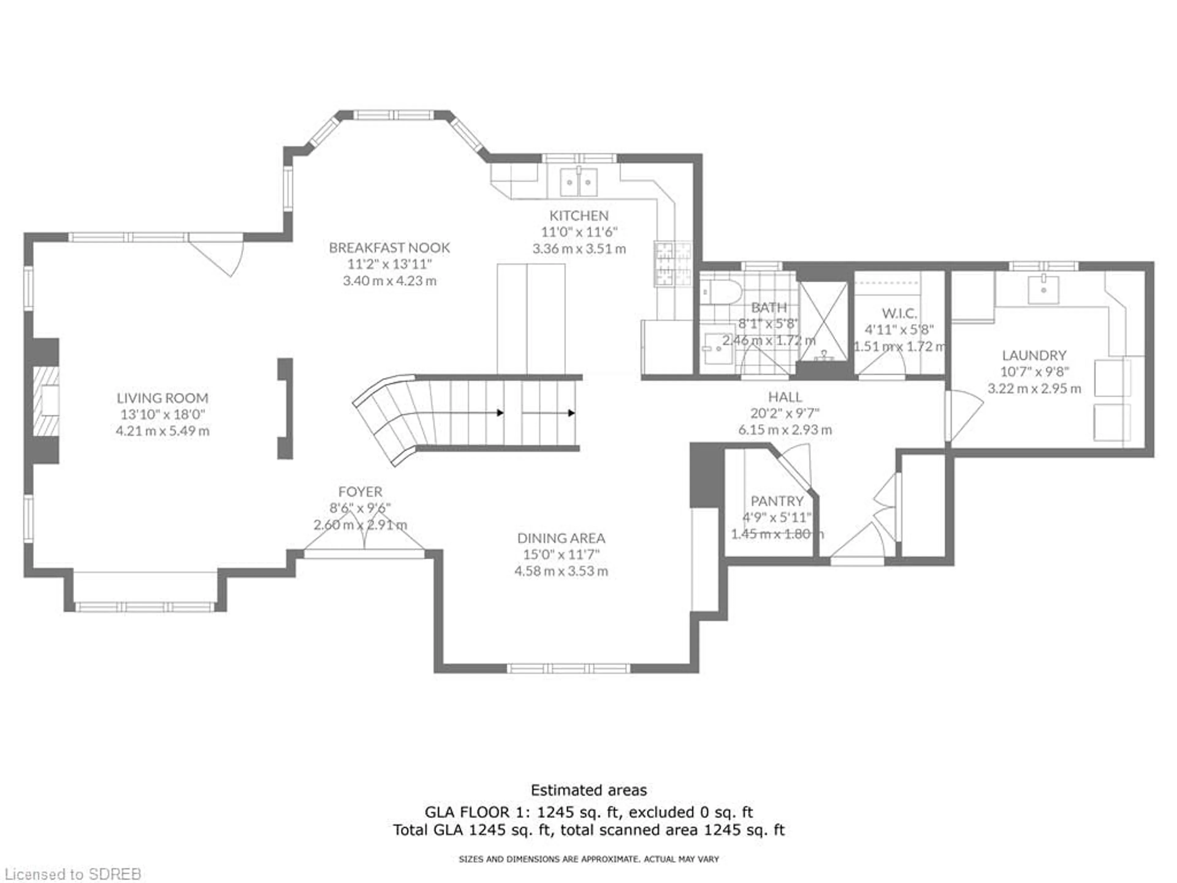 Floor plan for 1451 Colonel Talbot Rd, Courtland Ontario N0J 1E0