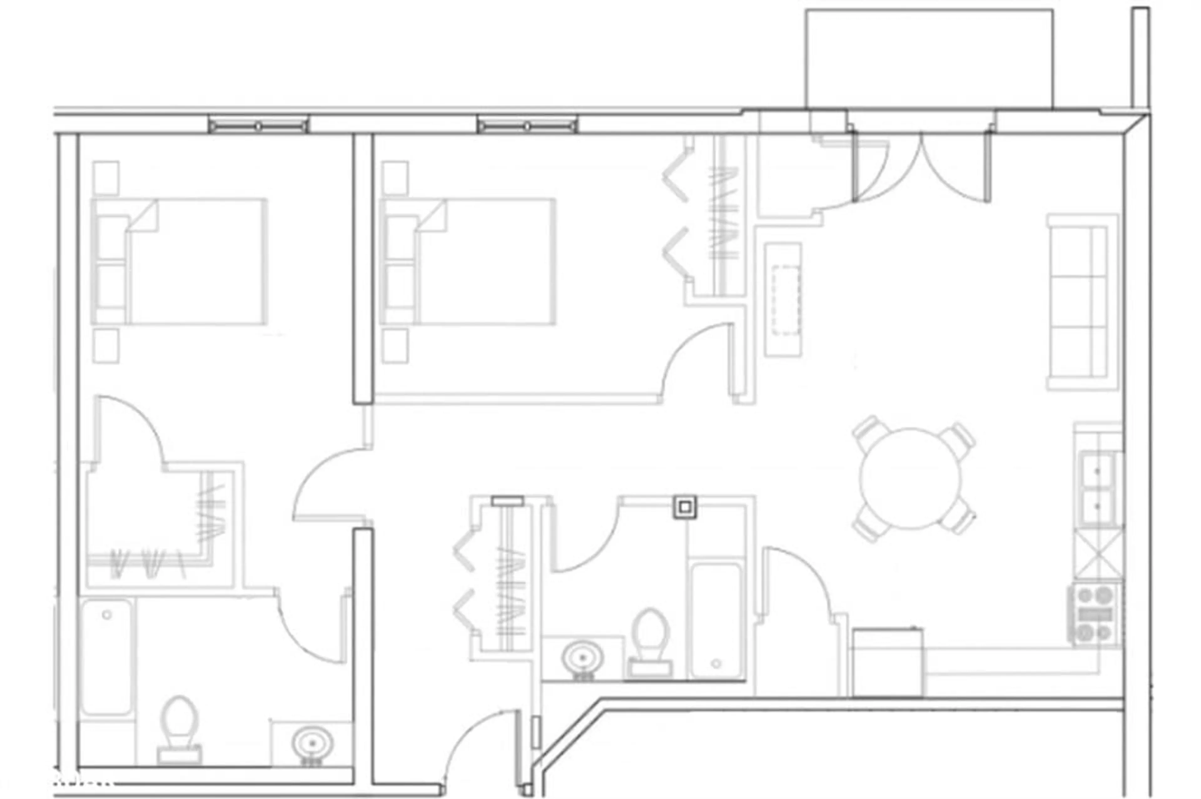 Floor plan for 25 King St #105, Lindsay Ontario K9V 1C4