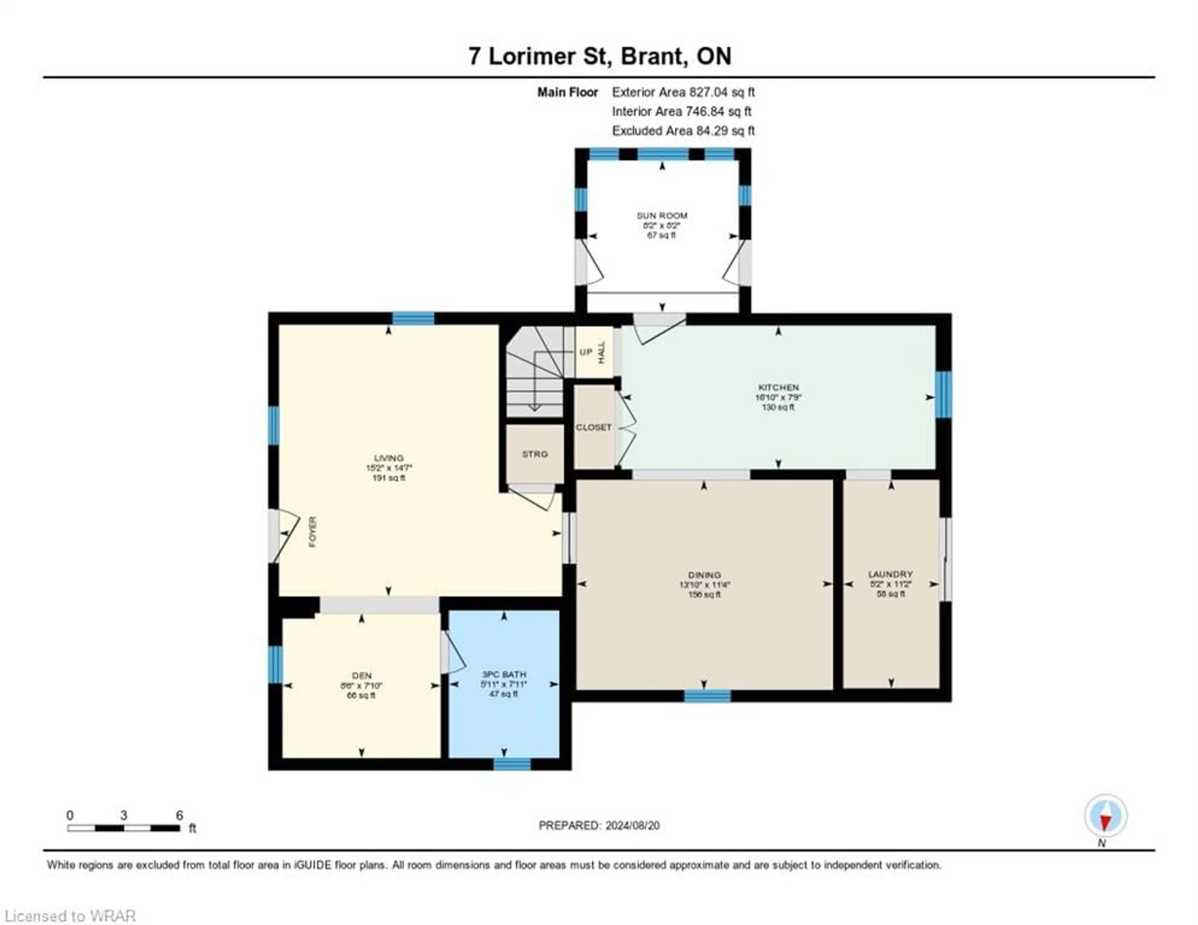 Floor plan for 7 Lorimer St, St. George Ontario N0E 1N0