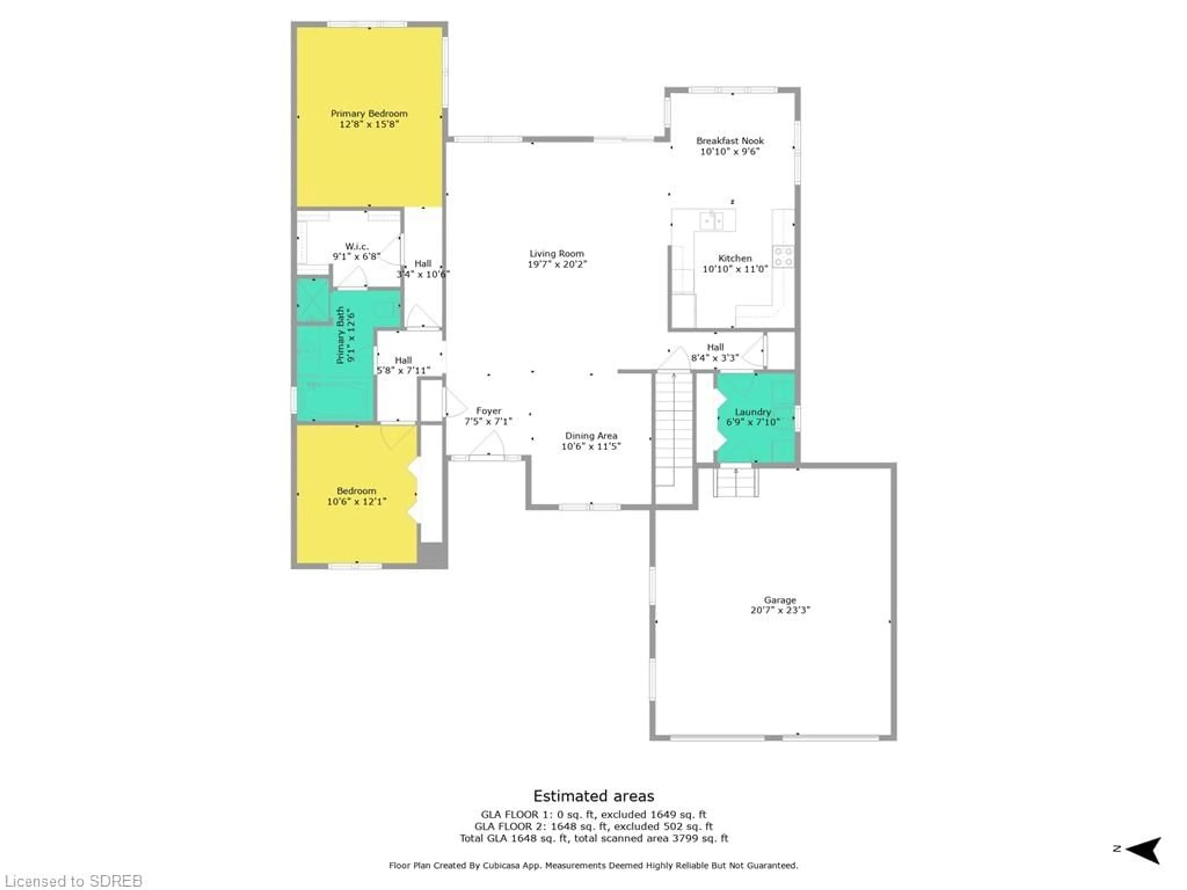 Floor plan for 26 Jong St, Waterford Ontario N0E 1Y0